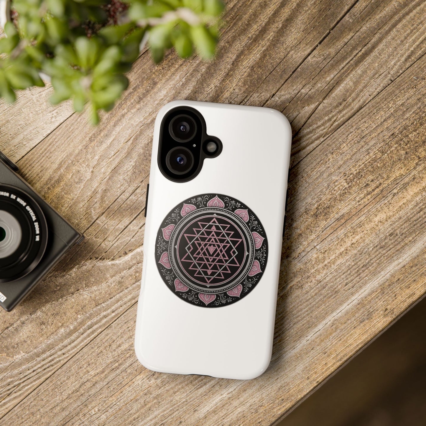 Mandala Phone Case, Tough Cases with Unique Design, Bohemian Phone Cover, Gift for Friends, Spiritual Accessories, Durable Protection