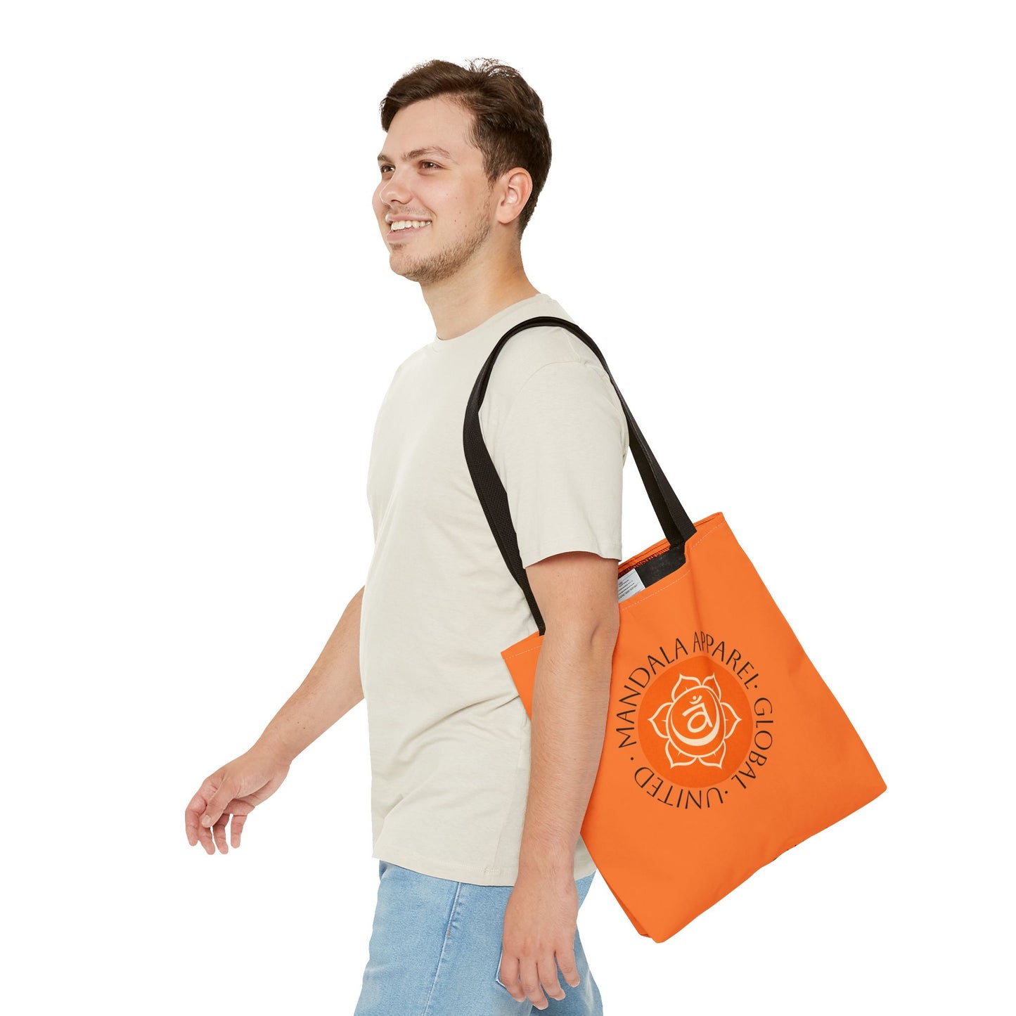 Spiritual Mandala Tote Bag | Eco-Friendly Reusable Shopper | Yoga Gift | Boho Style Bag | Meditation Accessory