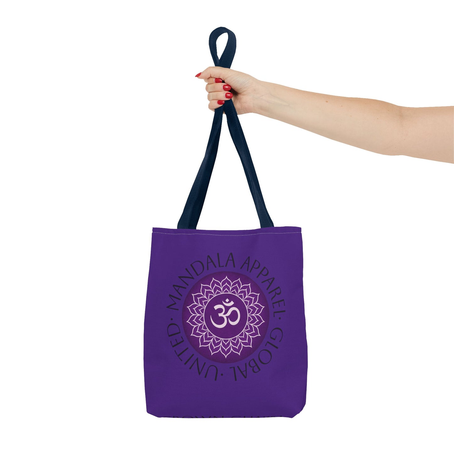 Crown Chakra Tote Bag - Spiritual Eco-Friendly Shopping Bag
