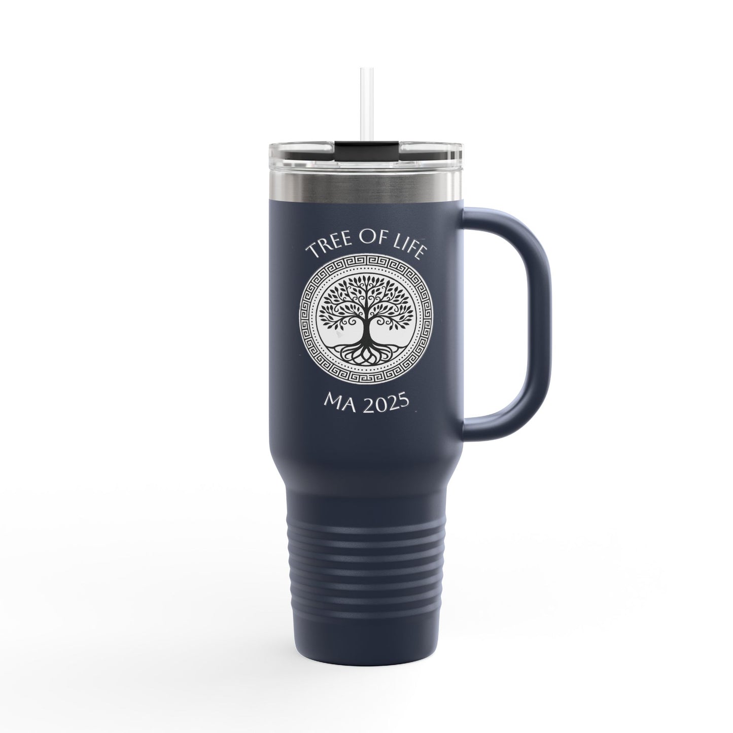 Insulated Travel Mug - Tree of Life Design, Perfect for Coffee Lovers