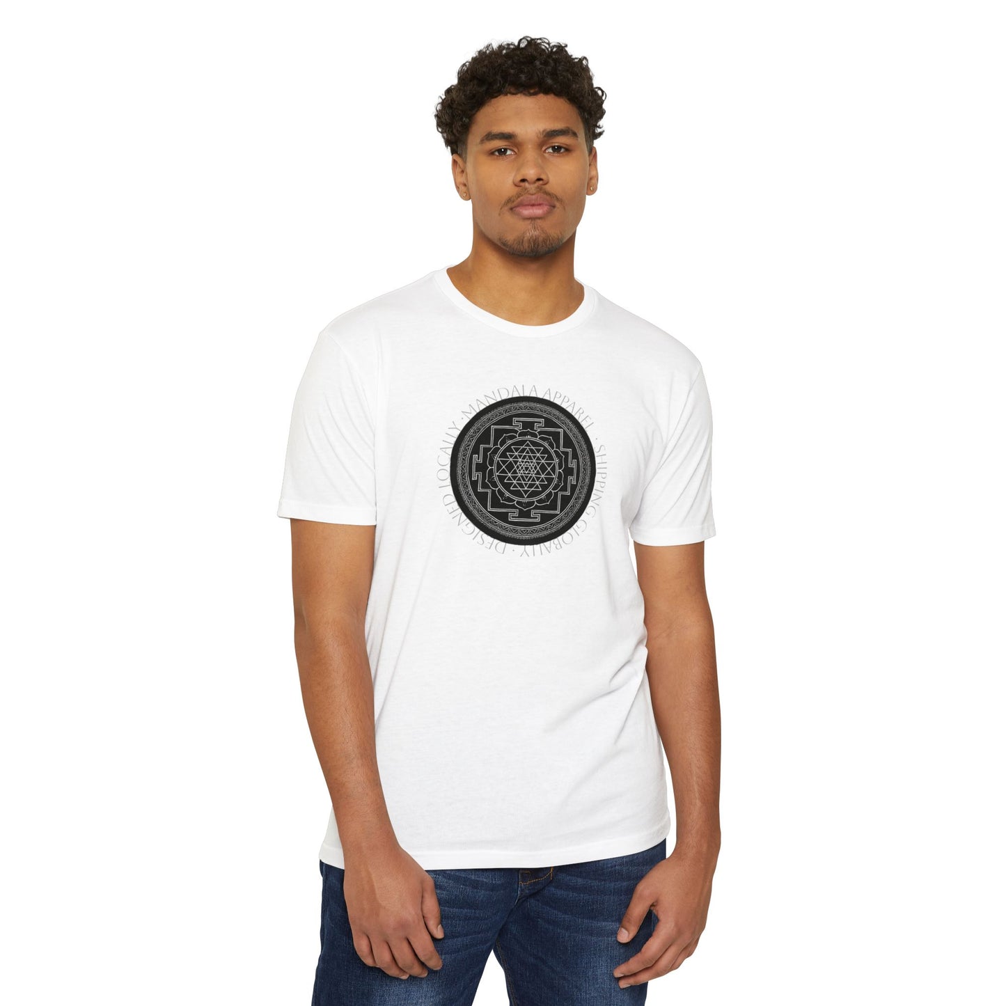 Mandala Unisex T-Shirt, Tranquil Spirit Tee for Meditation, Yoga, Mindfulness Gift, Casual Wear, Spiritual Fashion