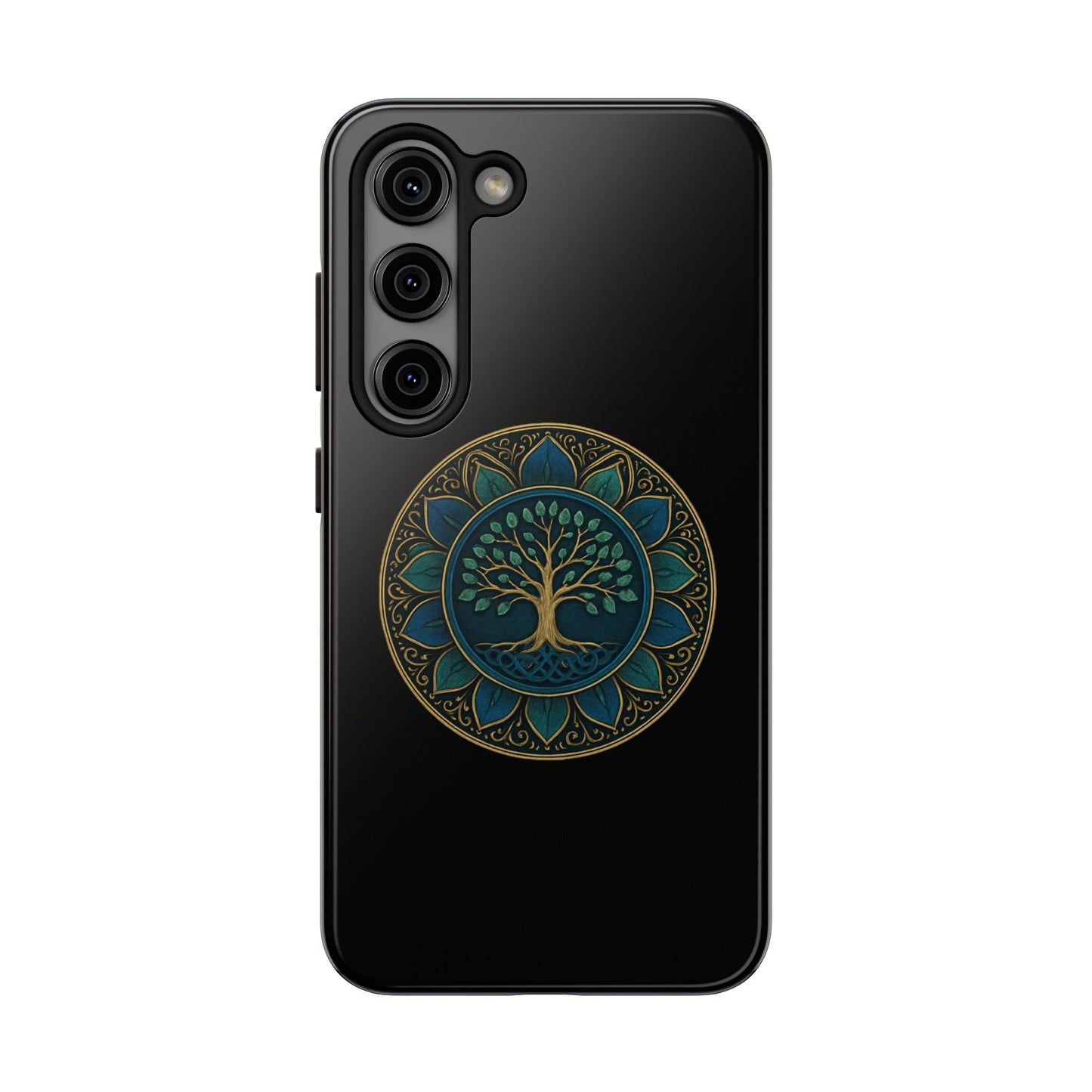 Stylish Tough Phone Cases with Tree of Life Design, Durable Phone Cover, Bohemian Gift, Eco-Friendly Accessory, Unique Case