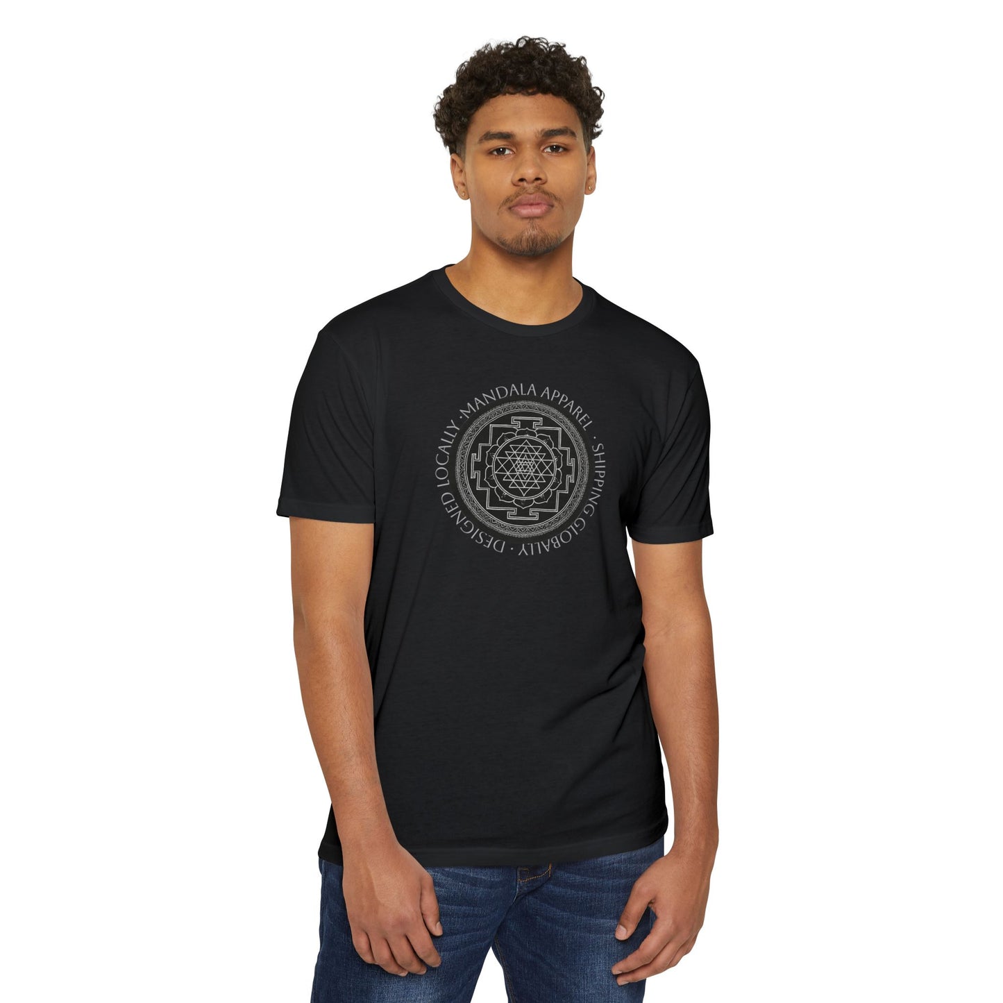 Mandala Unisex T-Shirt, Tranquil Spirit Tee for Meditation, Yoga, Mindfulness Gift, Casual Wear, Spiritual Fashion