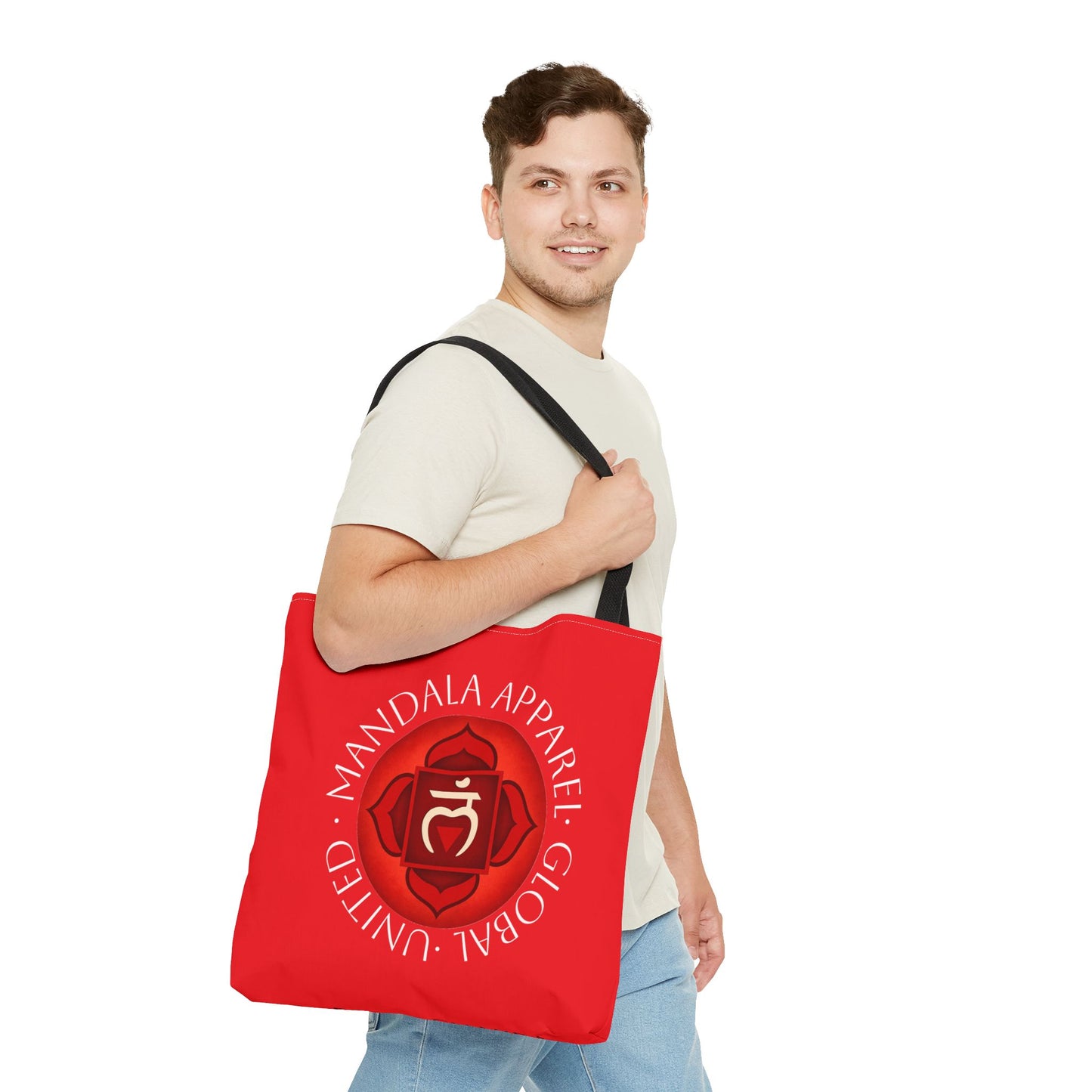 Root Chakra Tote Bag - Eco-Friendly Fashion, Gift for Yogis