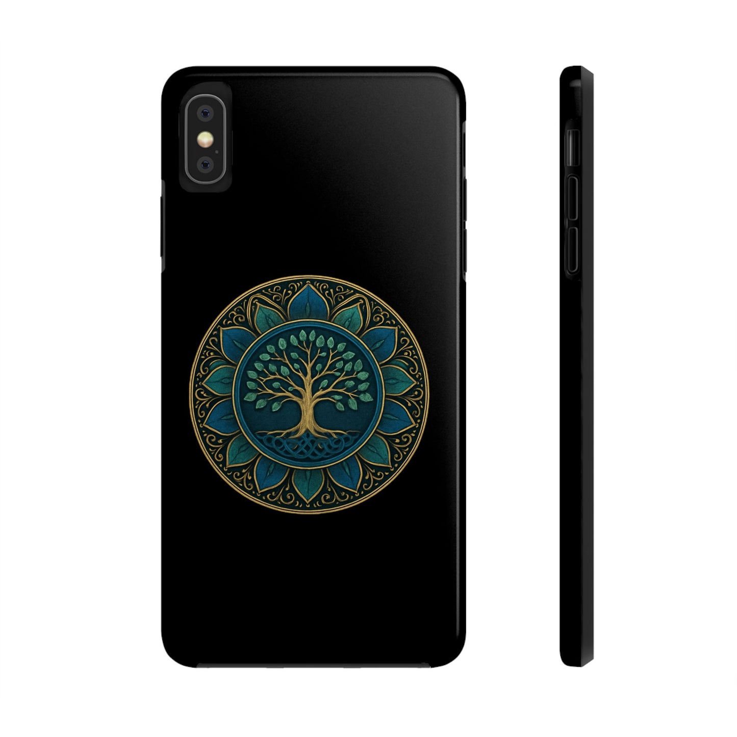 Stylish Tough Phone Cases with Tree of Life Design, Durable Phone Cover, Bohemian Gift, Eco-Friendly Accessory, Unique Case