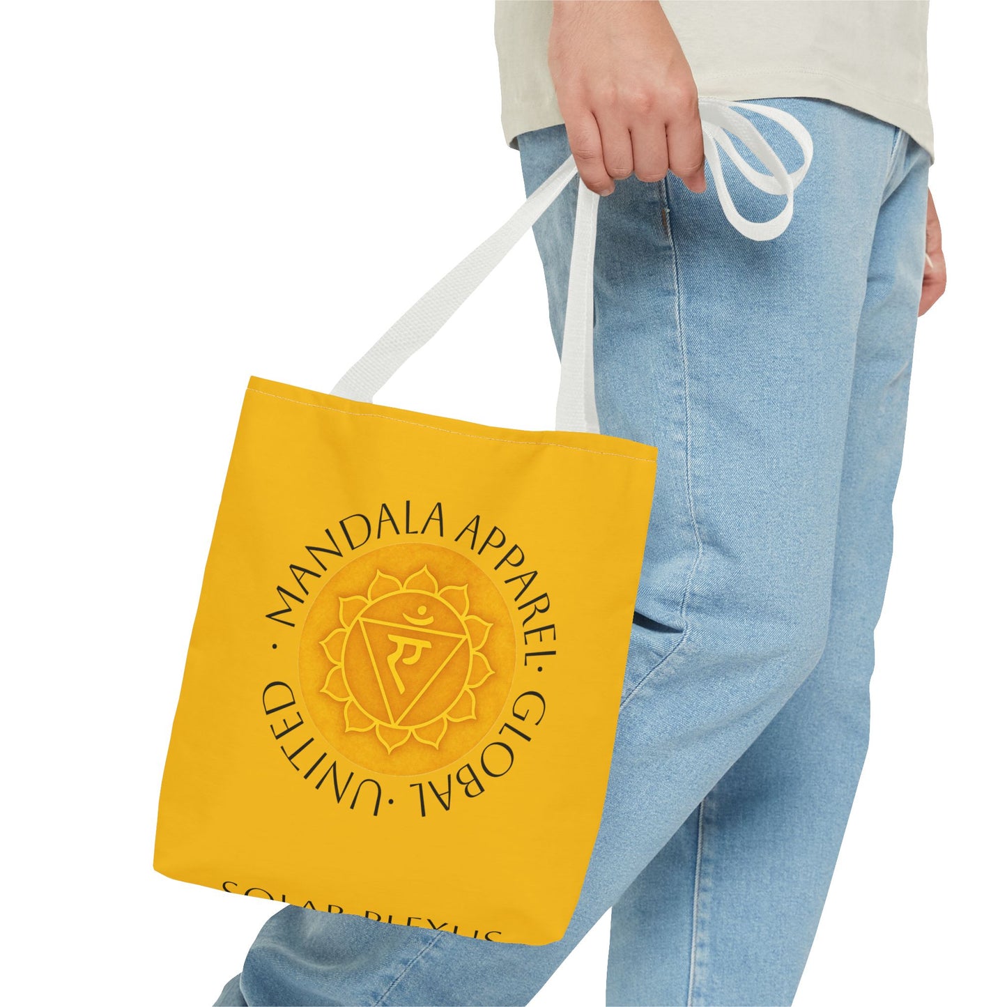 Solar Plexus Tote Bag | Eco-Friendly Carryall & Yoga Accessory