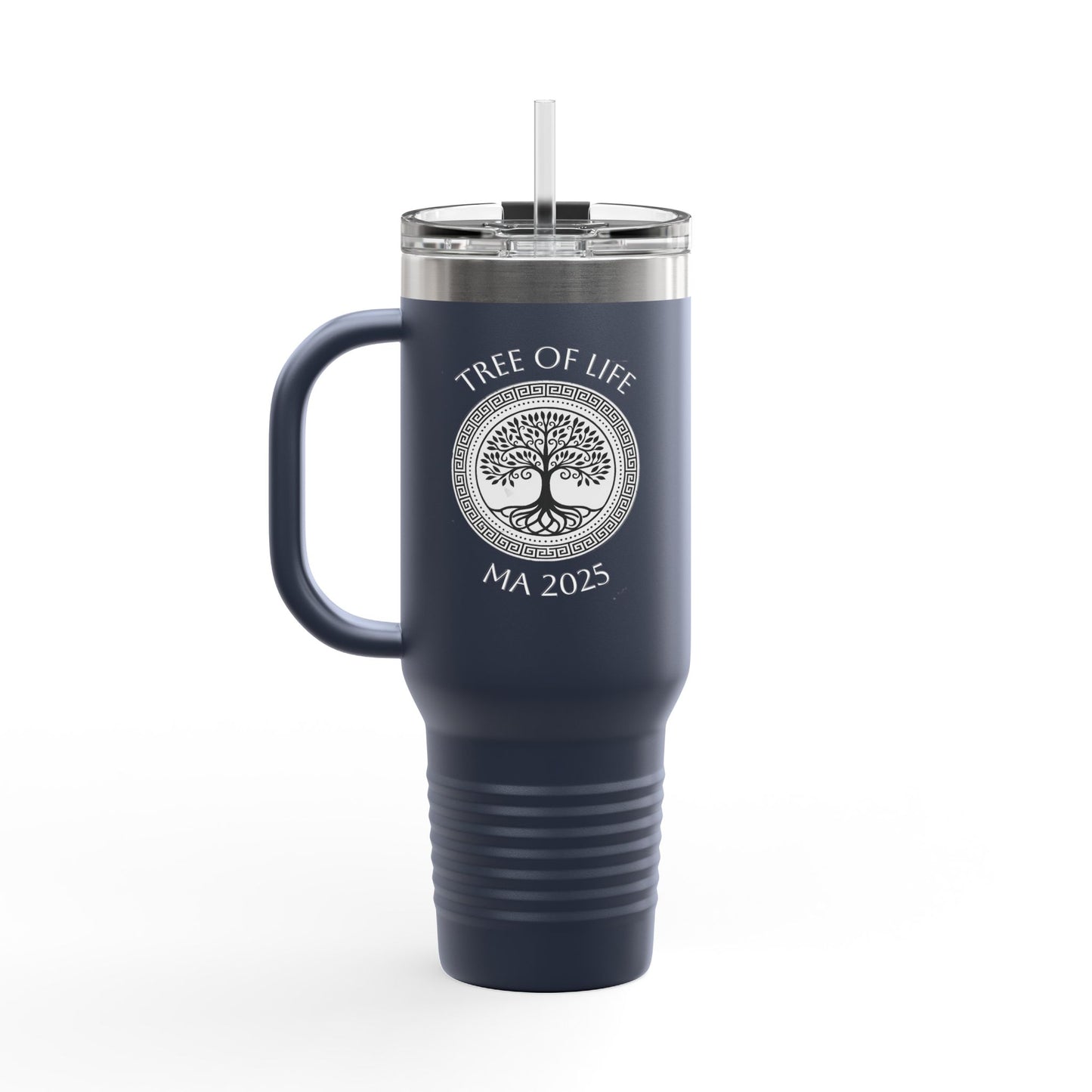 Insulated Travel Mug - Tree of Life Design, Perfect for Coffee Lovers