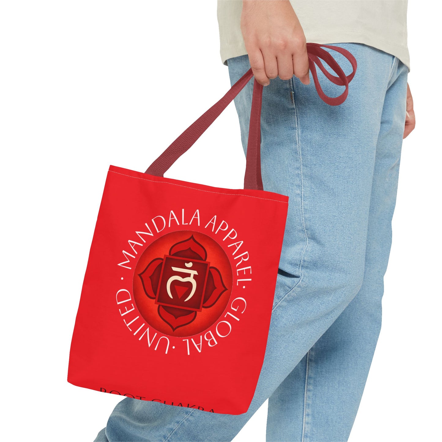 Root Chakra Tote Bag - Eco-Friendly Fashion, Gift for Yogis