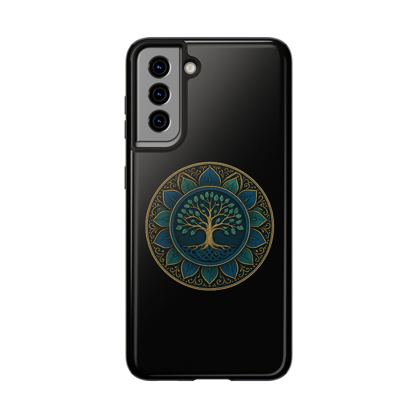 Stylish Tough Phone Cases with Tree of Life Design, Durable Phone Cover, Bohemian Gift, Eco-Friendly Accessory, Unique Case