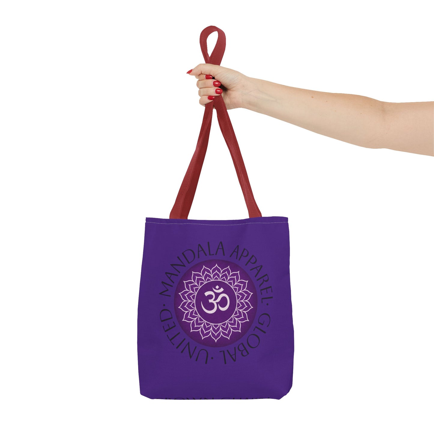 Crown Chakra Tote Bag - Spiritual Eco-Friendly Shopping Bag