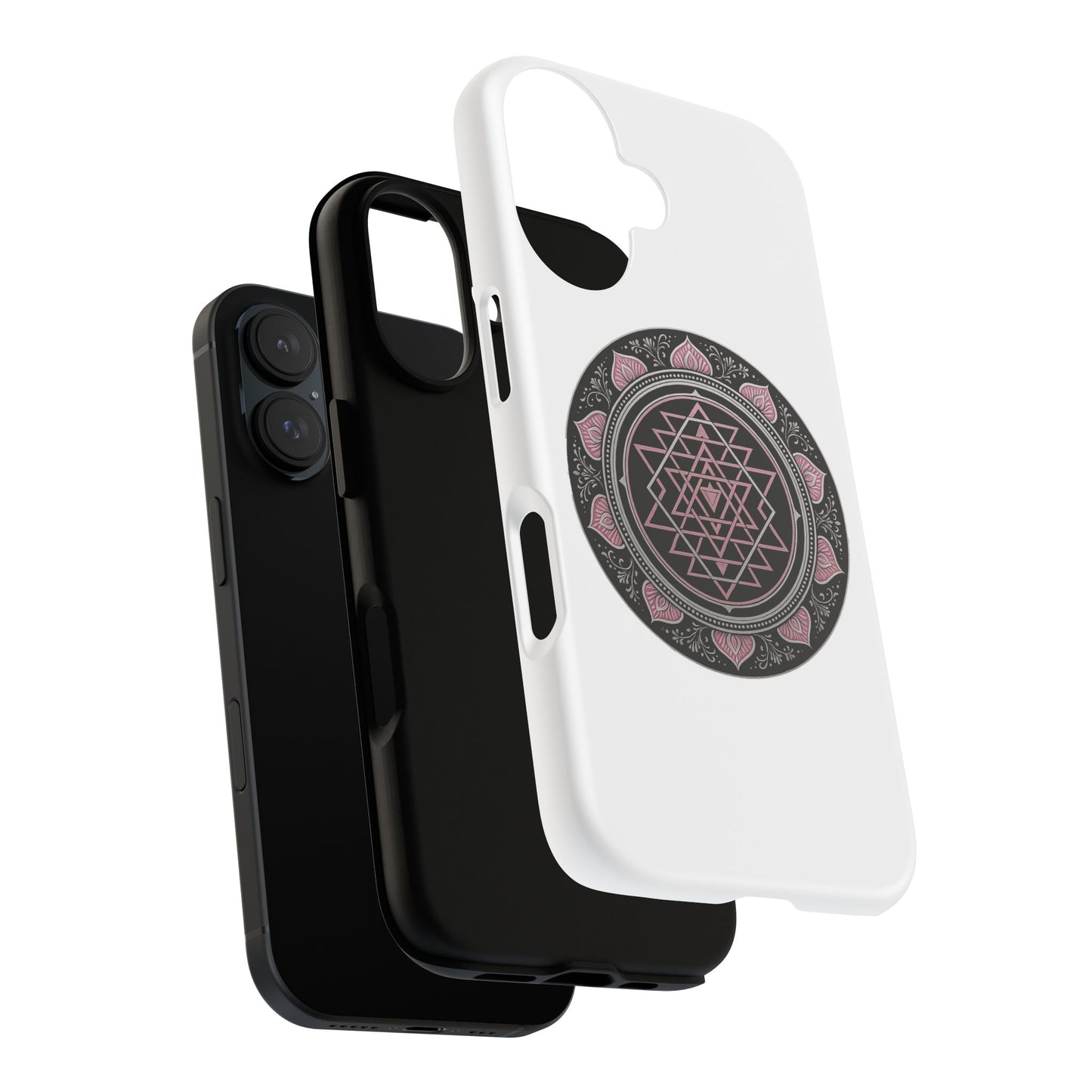 Mandala Phone Case, Tough Cases with Unique Design, Bohemian Phone Cover, Gift for Friends, Spiritual Accessories, Durable Protection