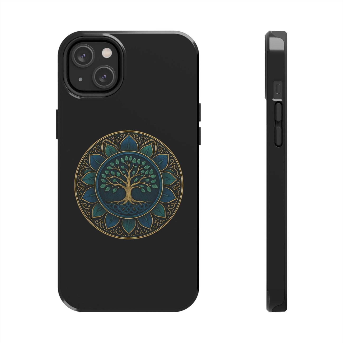 Stylish Tough Phone Cases with Tree of Life Design, Durable Phone Cover, Bohemian Gift, Eco-Friendly Accessory, Unique Case