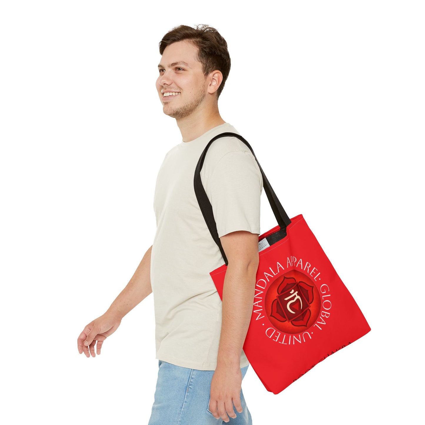 Root Chakra Tote Bag - Eco-Friendly Fashion, Gift for Yogis