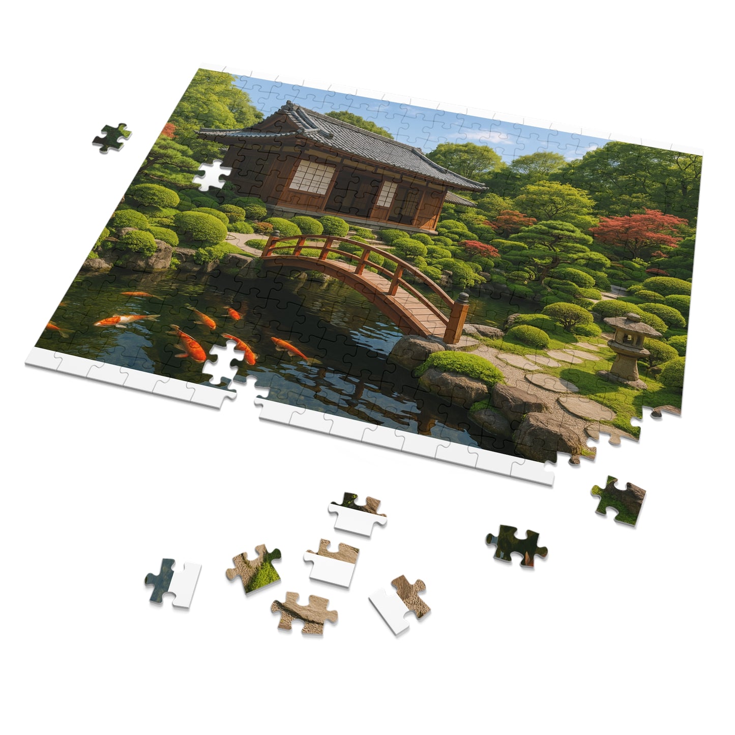Jigsaw Puzzle: Serene Japanese Garden