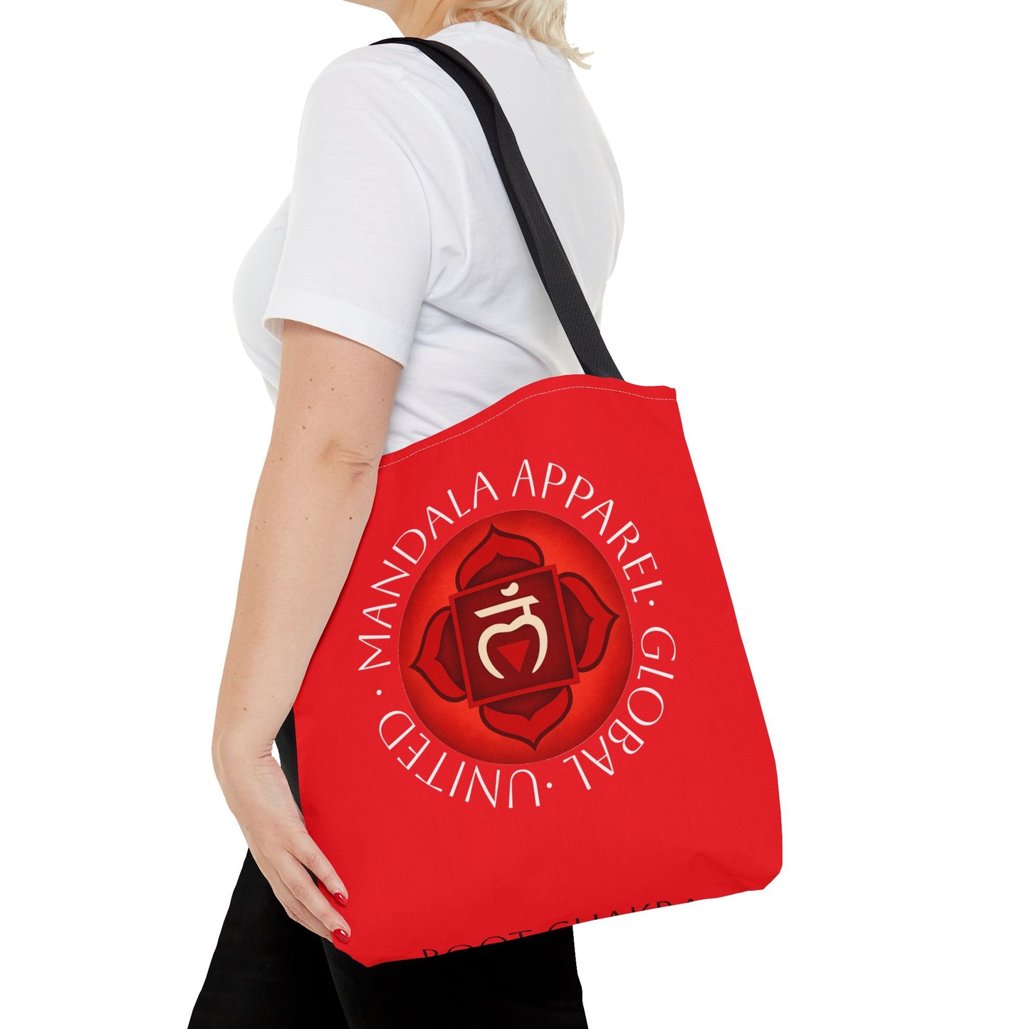 Root Chakra Tote Bag - Eco-Friendly Fashion, Gift for Yogis