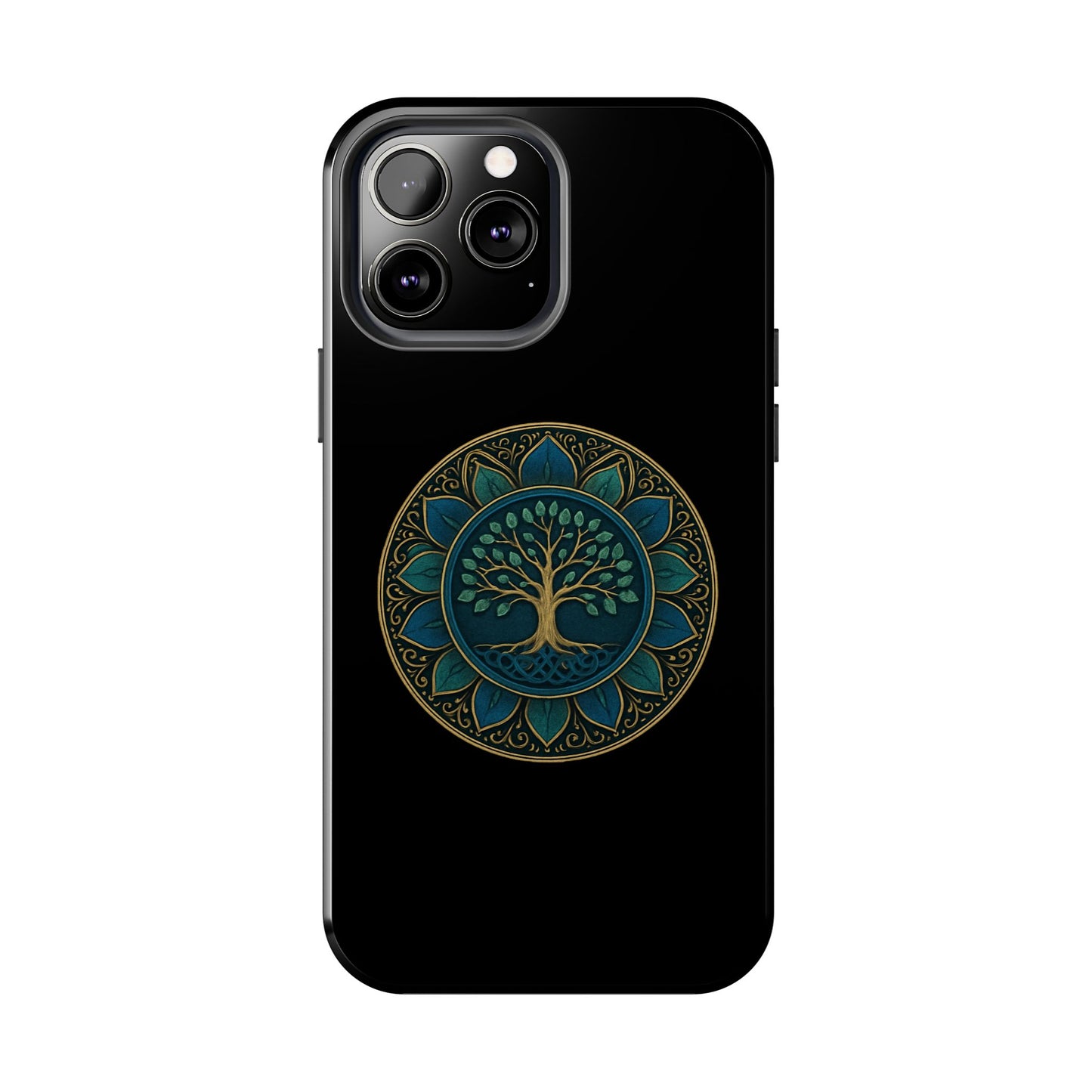 Stylish Tough Phone Cases with Tree of Life Design, Durable Phone Cover, Bohemian Gift, Eco-Friendly Accessory, Unique Case