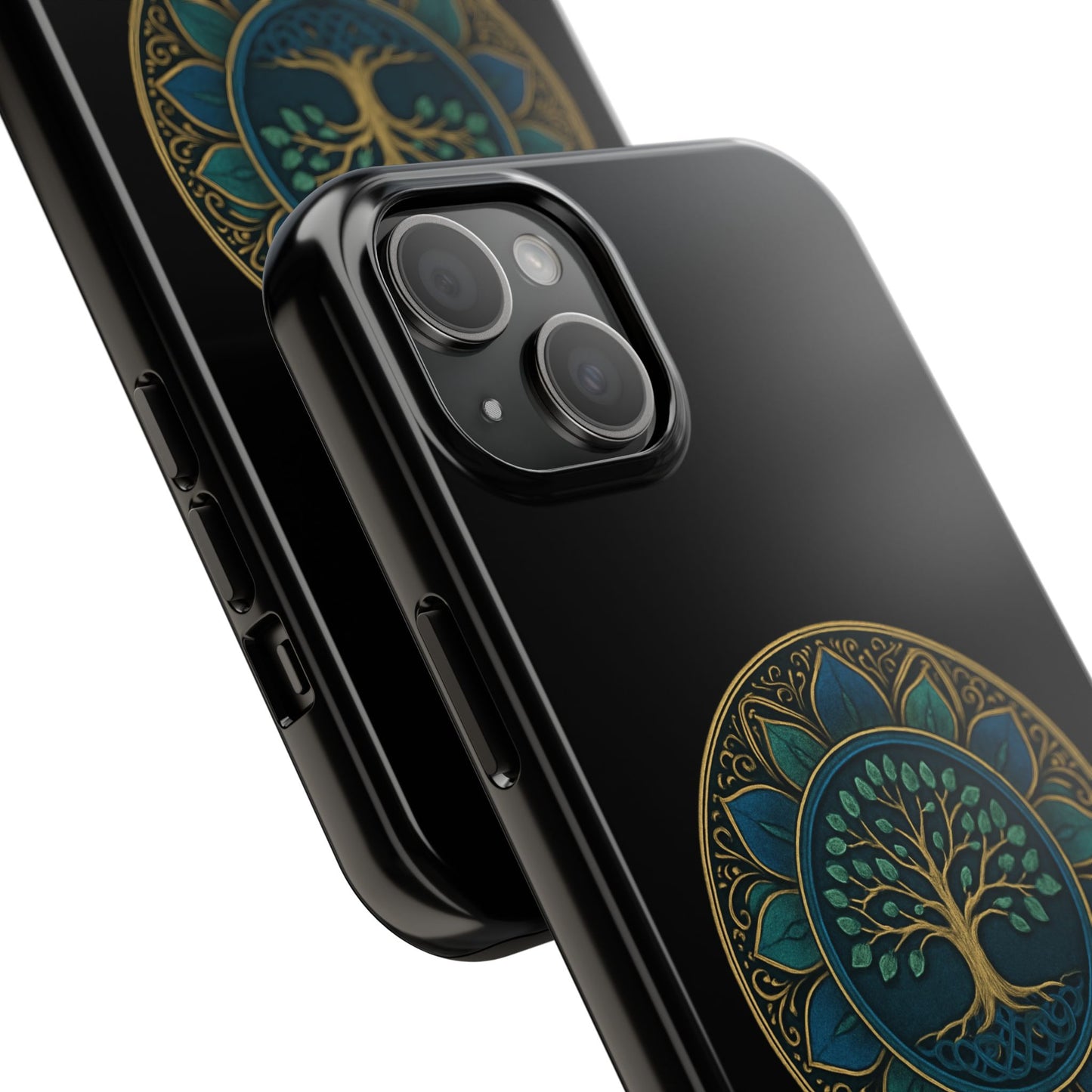 Stylish Tough Phone Cases with Tree of Life Design, Durable Phone Cover, Bohemian Gift, Eco-Friendly Accessory, Unique Case