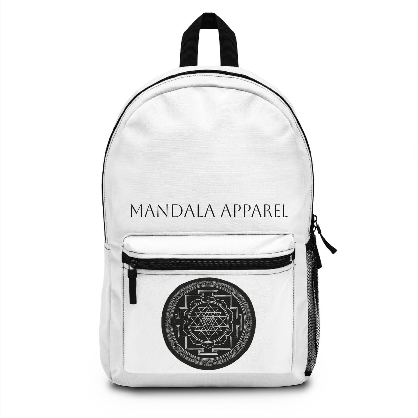 Mandala Apparel Backpack, Stylish Backpack, Yoga Bag, Ethnic Style Book Bag, Travel Backpack, Gift for Students