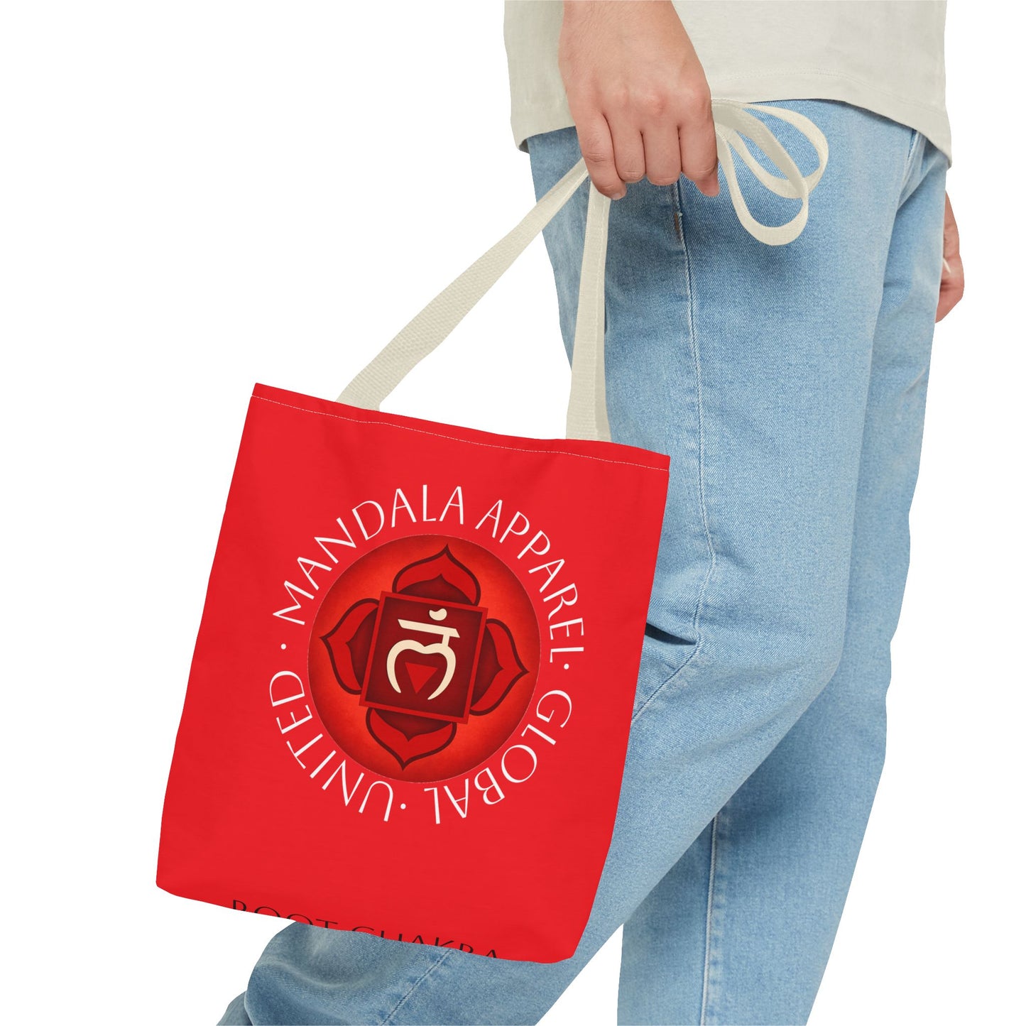 Root Chakra Tote Bag - Eco-Friendly Fashion, Gift for Yogis