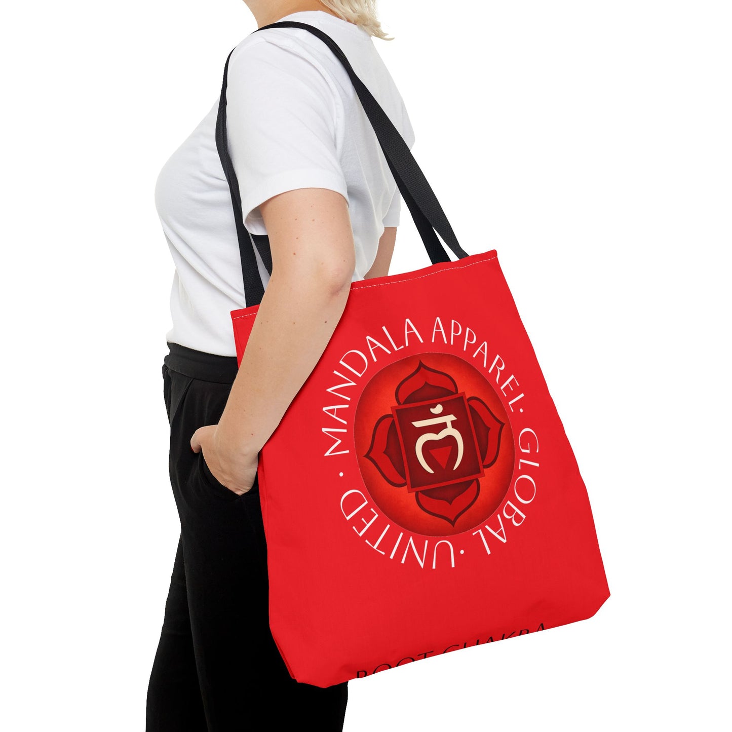 Root Chakra Tote Bag - Eco-Friendly Fashion, Gift for Yogis