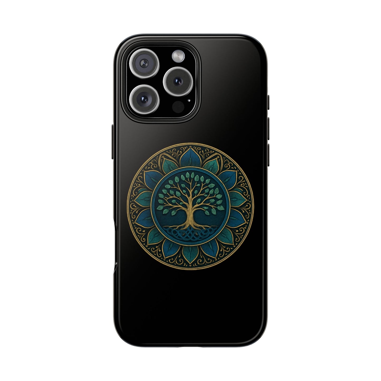 Stylish Tough Phone Cases with Tree of Life Design, Durable Phone Cover, Bohemian Gift, Eco-Friendly Accessory, Unique Case