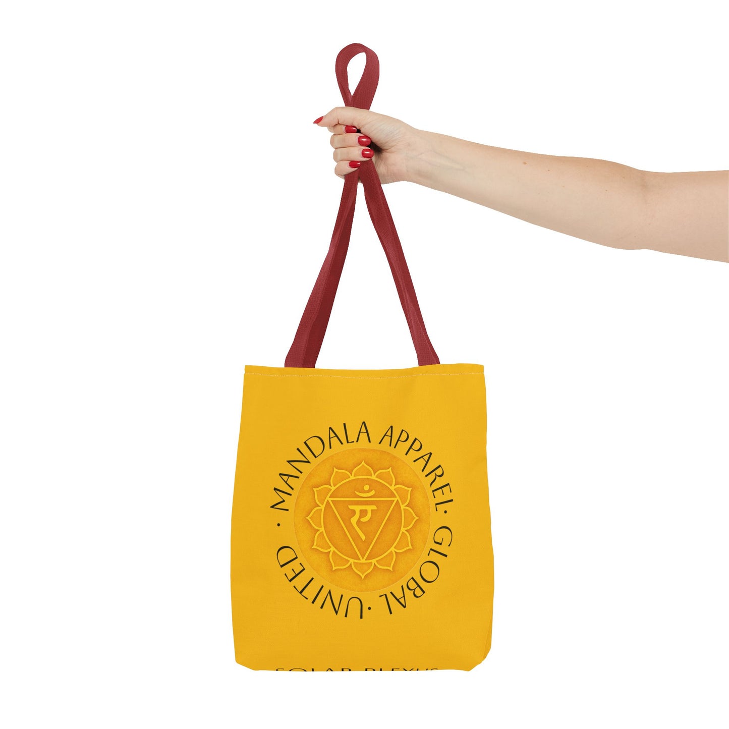 Solar Plexus Tote Bag | Eco-Friendly Carryall & Yoga Accessory