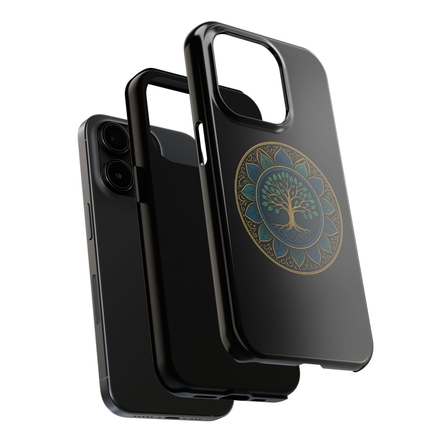 Stylish Tough Phone Cases with Tree of Life Design, Durable Phone Cover, Bohemian Gift, Eco-Friendly Accessory, Unique Case