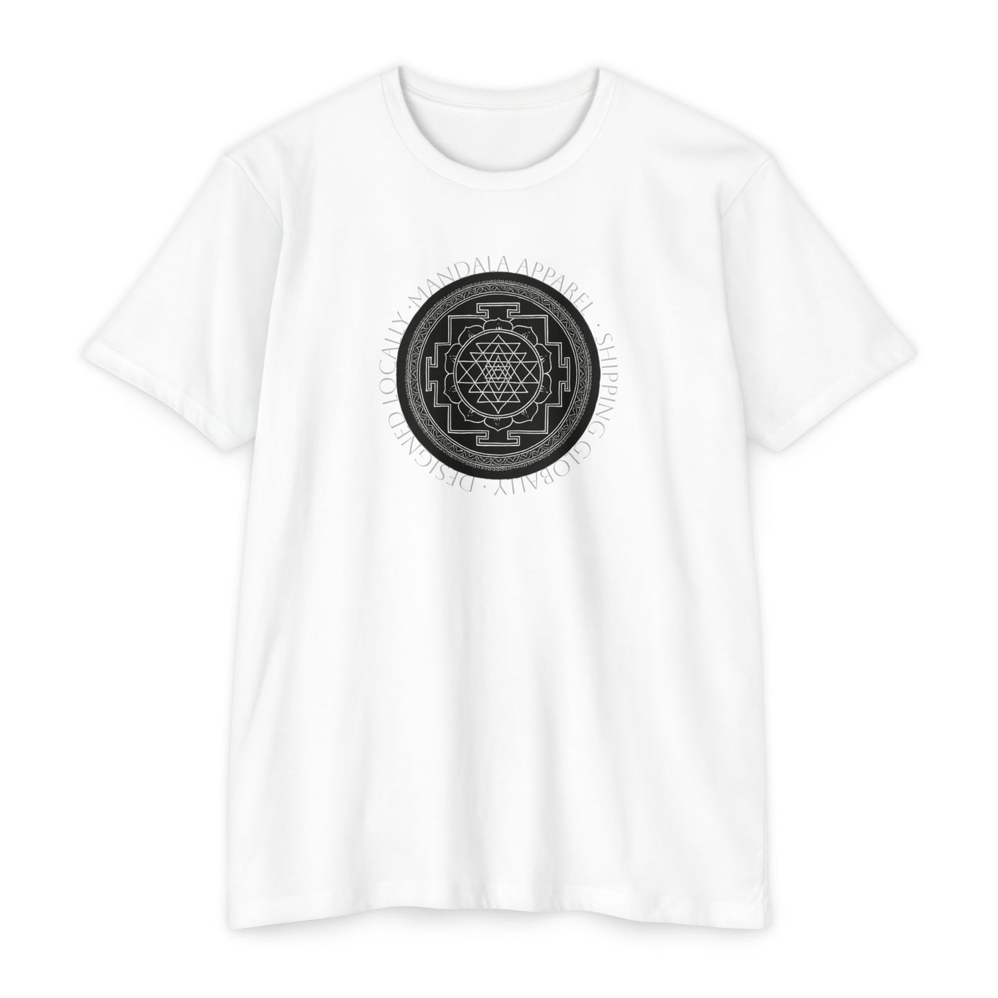 Mandala Unisex T-Shirt, Tranquil Spirit Tee for Meditation, Yoga, Mindfulness Gift, Casual Wear, Spiritual Fashion