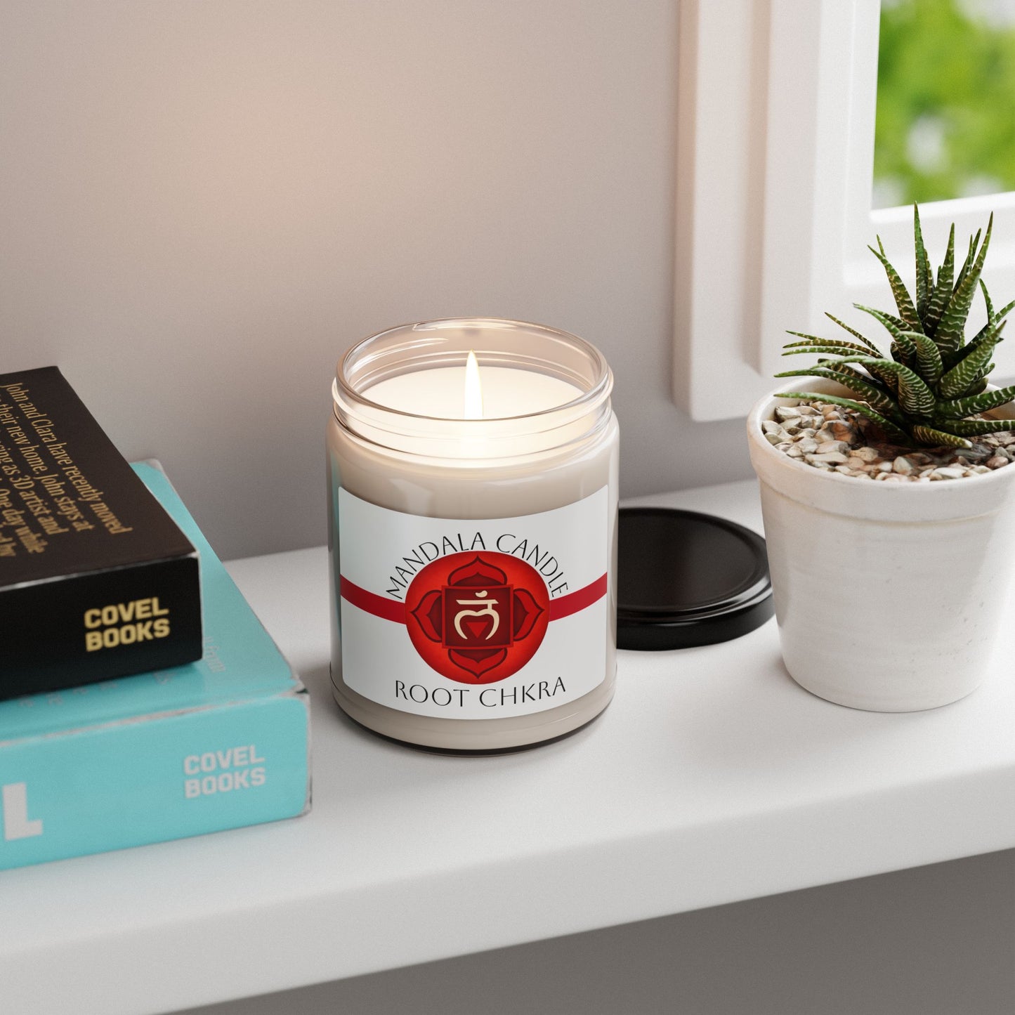 Root Chakra Candle Scented Soy Candle
