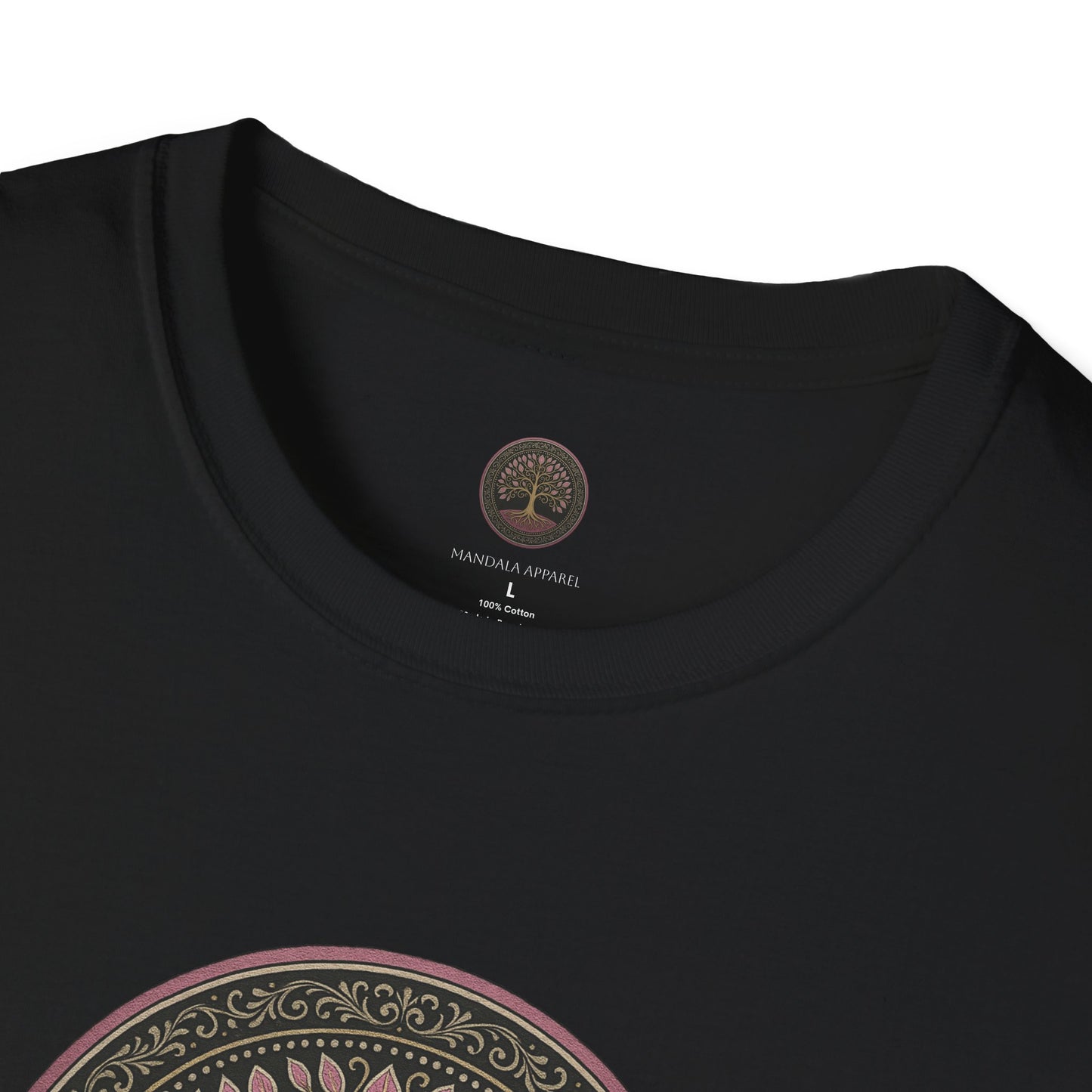 Organic Tree of Life Mandala Unisex T-Shirt - Nature Lover Gift
