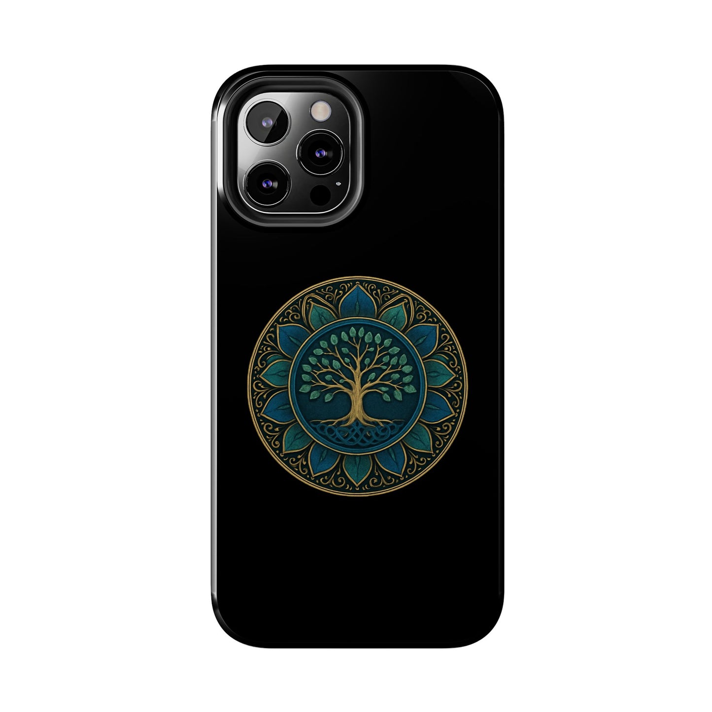 Stylish Tough Phone Cases with Tree of Life Design, Durable Phone Cover, Bohemian Gift, Eco-Friendly Accessory, Unique Case