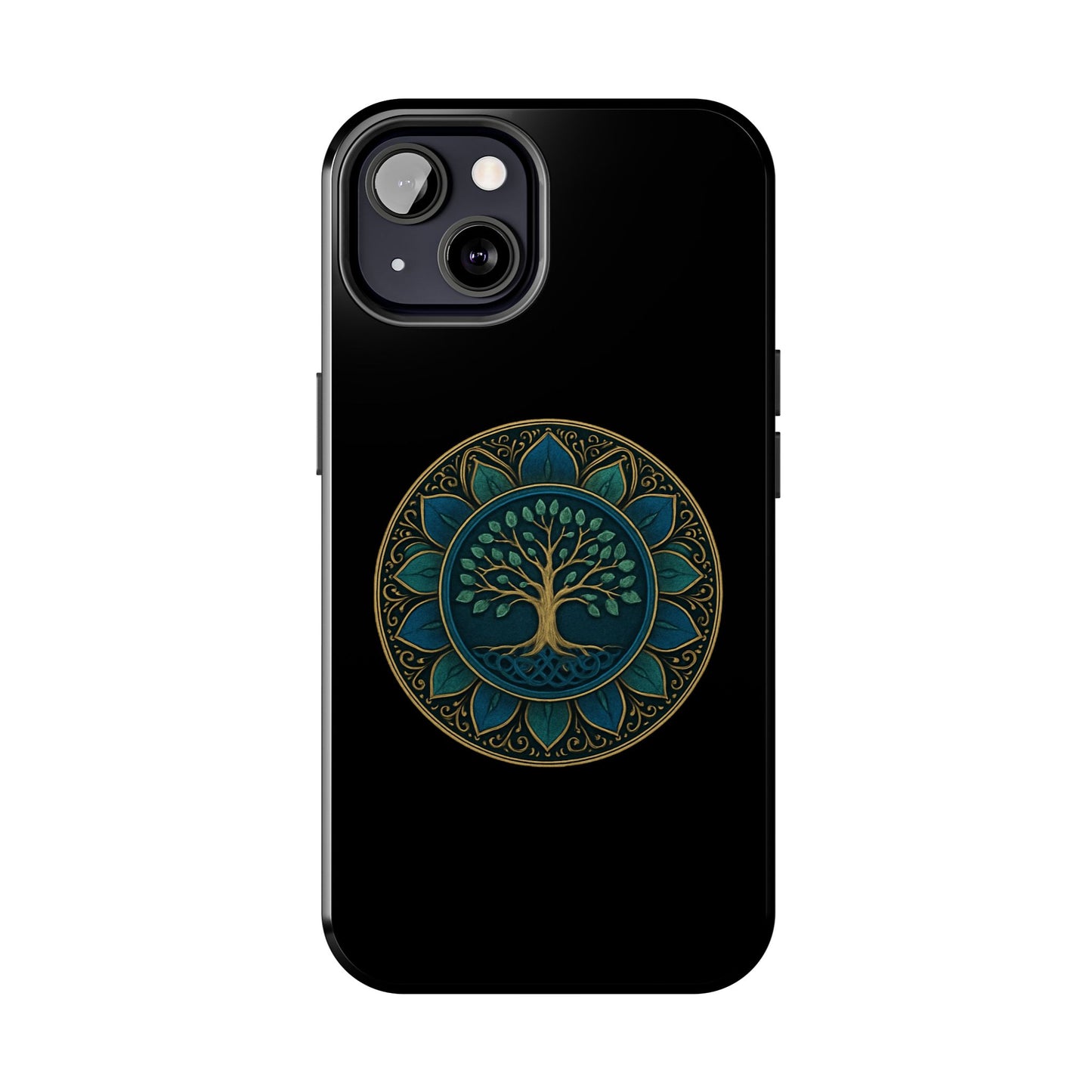 Stylish Tough Phone Cases with Tree of Life Design, Durable Phone Cover, Bohemian Gift, Eco-Friendly Accessory, Unique Case