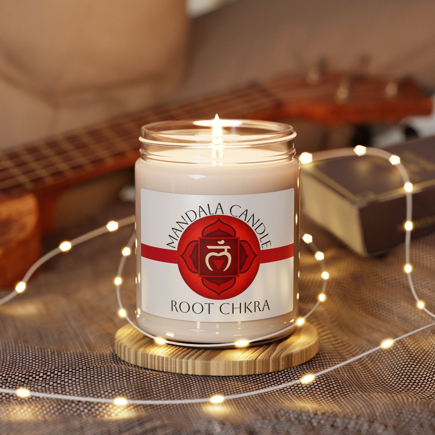 Root Chakra Candle Scented Soy Candle