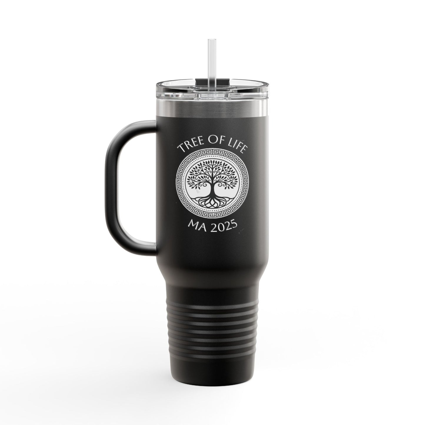 Insulated Travel Mug - Tree of Life Design, Perfect for Coffee Lovers