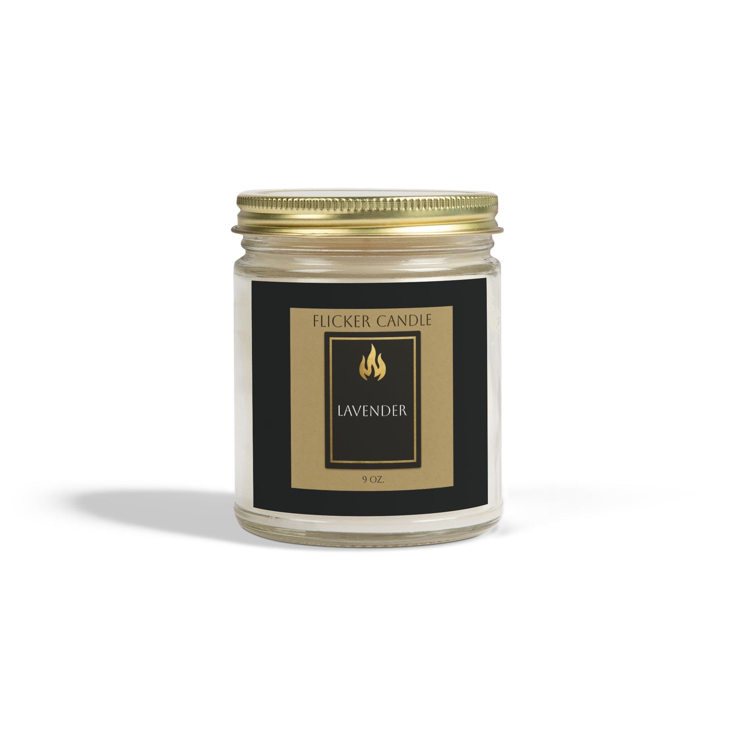 Coconut and Apricot wax Lavender Scented Candles - Relaxing Aromatherapy, Natural Home Decor, Gifts for Her, Spa Essentials