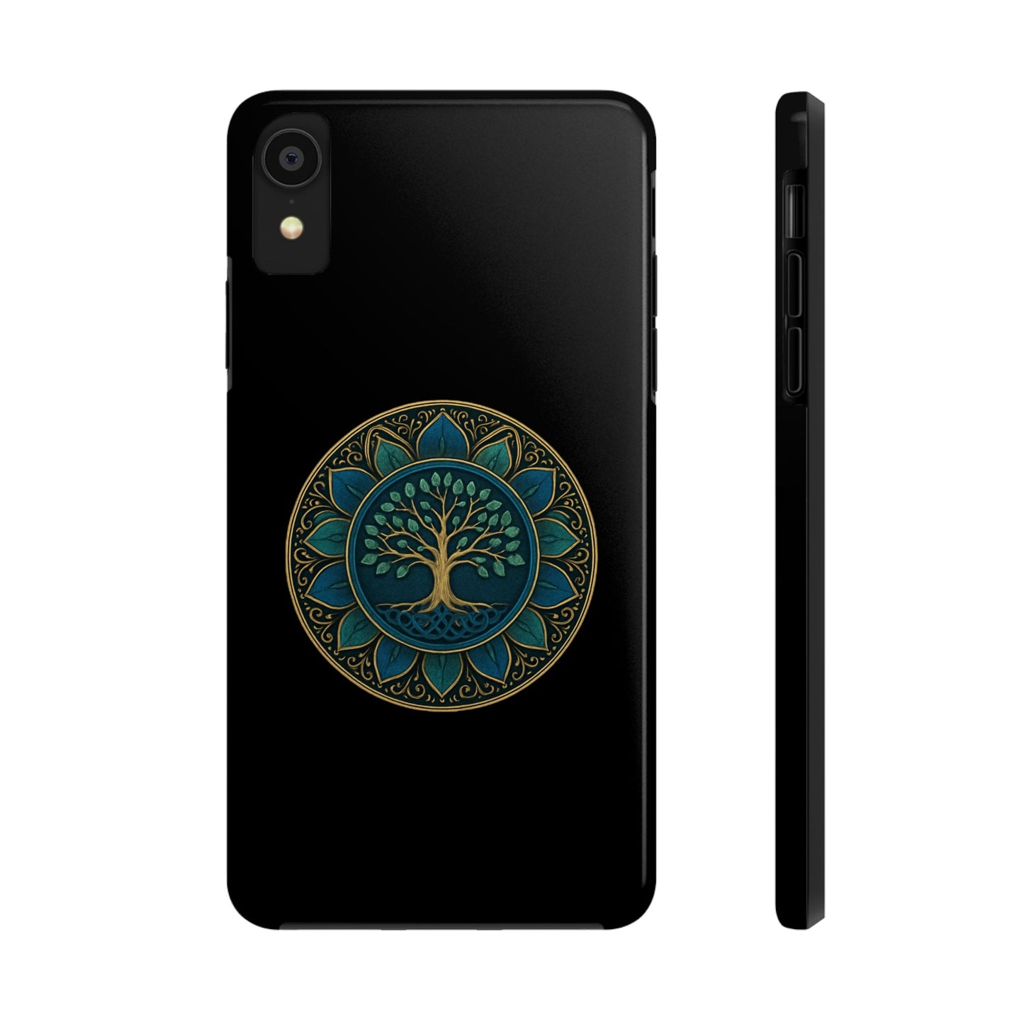 Stylish Tough Phone Cases with Tree of Life Design, Durable Phone Cover, Bohemian Gift, Eco-Friendly Accessory, Unique Case