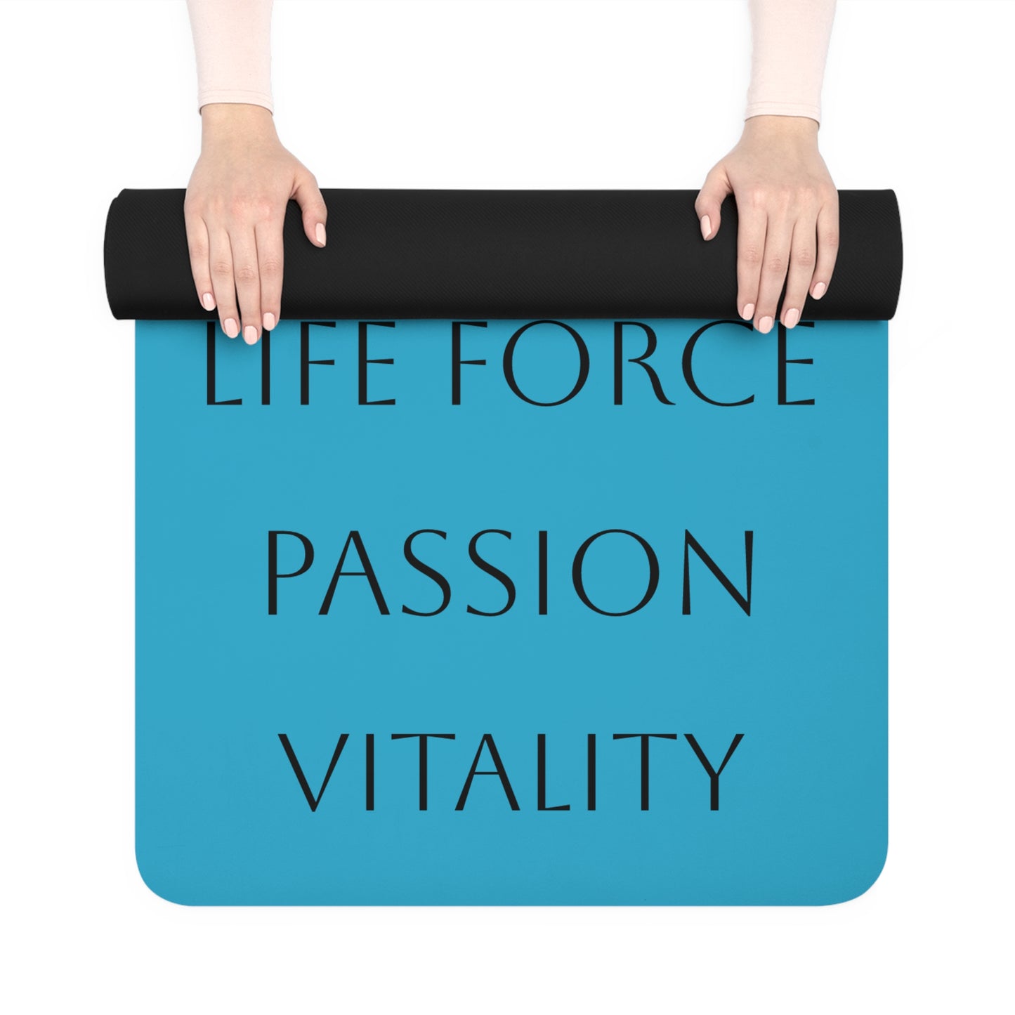 Root Chakra Grounding Energy Yoga Mat | Rubber Fitness Mat for Stability & Passion | Ideal for Meditation, Exercise, Pilates, and Gifts