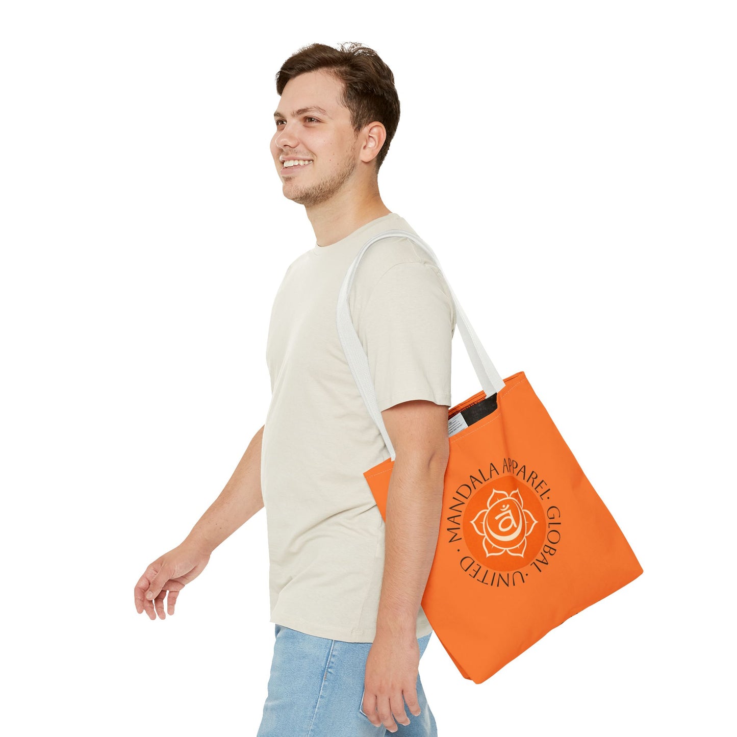 Spiritual Mandala Tote Bag | Eco-Friendly Reusable Shopper | Yoga Gift | Boho Style Bag | Meditation Accessory