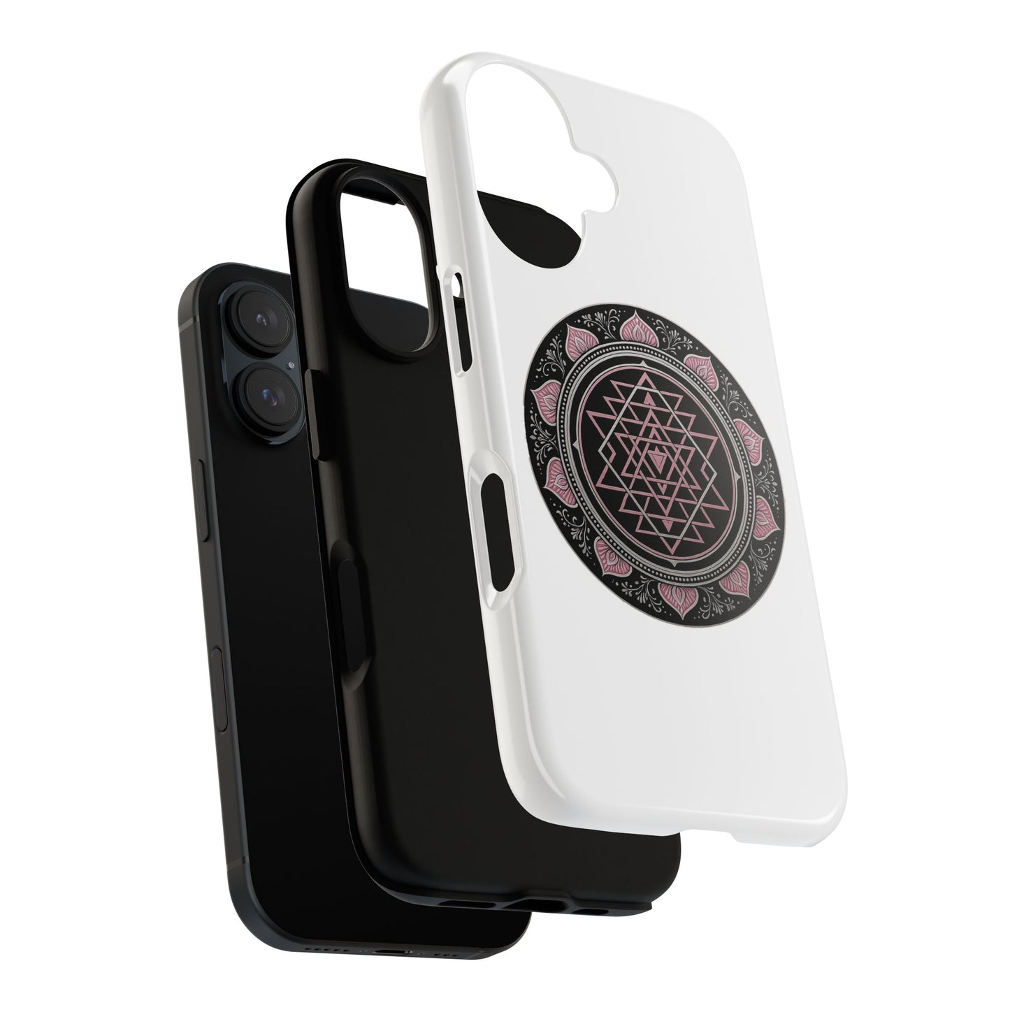 Mandala Phone Case, Tough Cases with Unique Design, Bohemian Phone Cover, Gift for Friends, Spiritual Accessories, Durable Protection