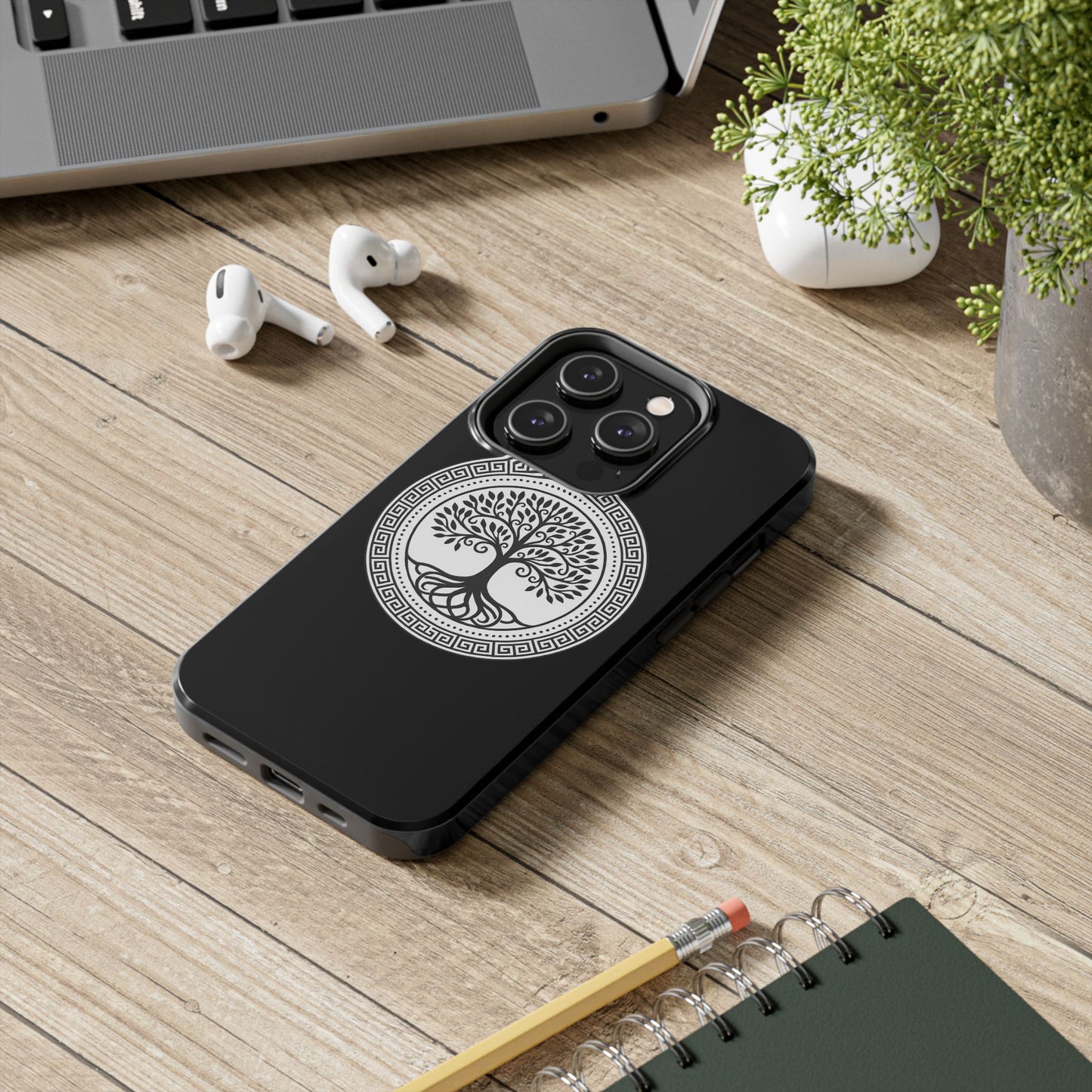 Tree of Life Tough Phone Case, Durable Phone Cover, Nature Lover Gift, Eco-Friendly Phone Accessory, Unique Phone Protection