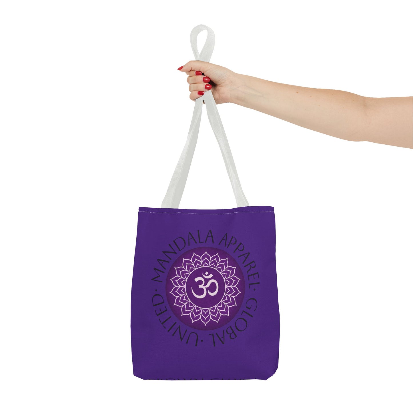 Crown Chakra Tote Bag - Spiritual Eco-Friendly Shopping Bag