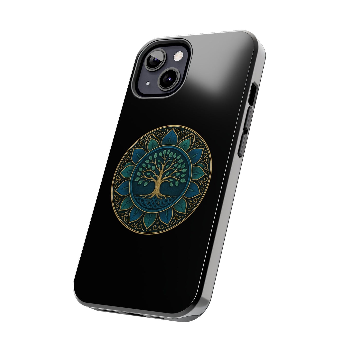 Stylish Tough Phone Cases with Tree of Life Design, Durable Phone Cover, Bohemian Gift, Eco-Friendly Accessory, Unique Case