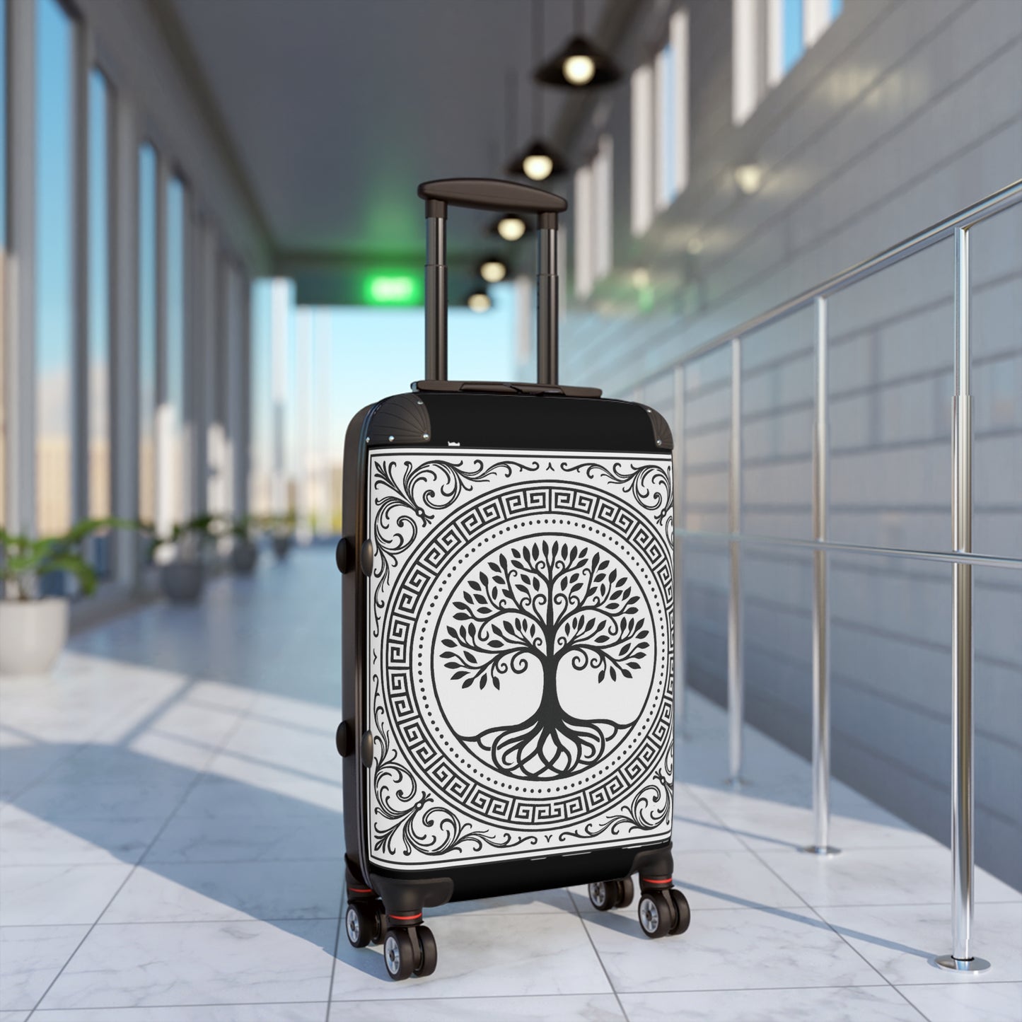 Stylish Travel Suitcase - Tree of Life Design, Luggage for Adventurers, Weekend Getaways, Unique Travel Accessories, Gift for Travelers