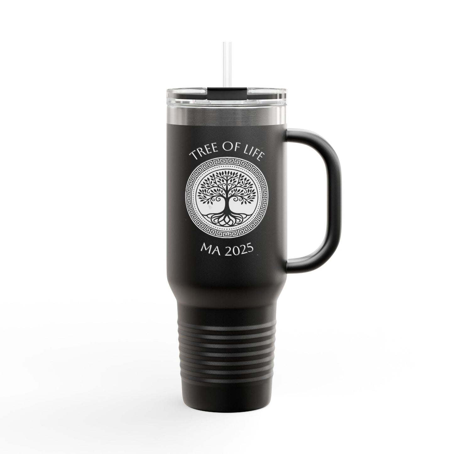 Insulated Travel Mug - Tree of Life Design, Perfect for Coffee Lovers