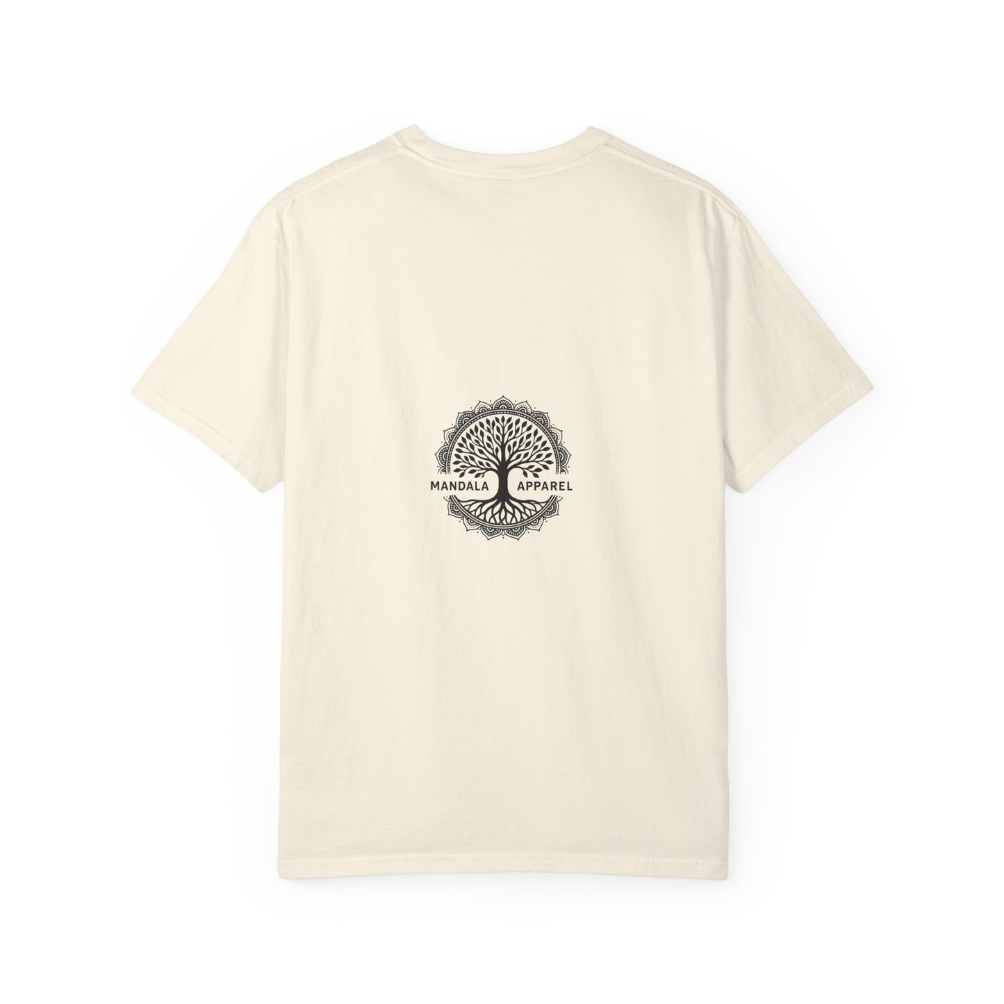 Connection Mandala Unisex Tee, Crown Chakra Spiritual T-Shirt, Mindfulness Apparel, Yoga Clothing, Gift for Her, Meditation Top