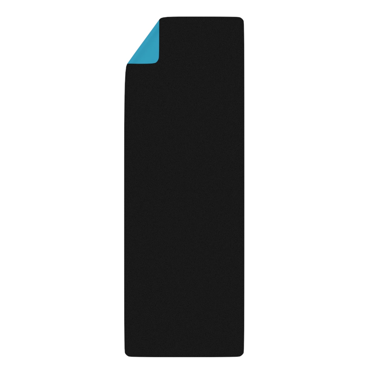 DON'T CHASE THE OUTCOME Yoga Mat Eco-Friendly Turquoise Exercise Mat