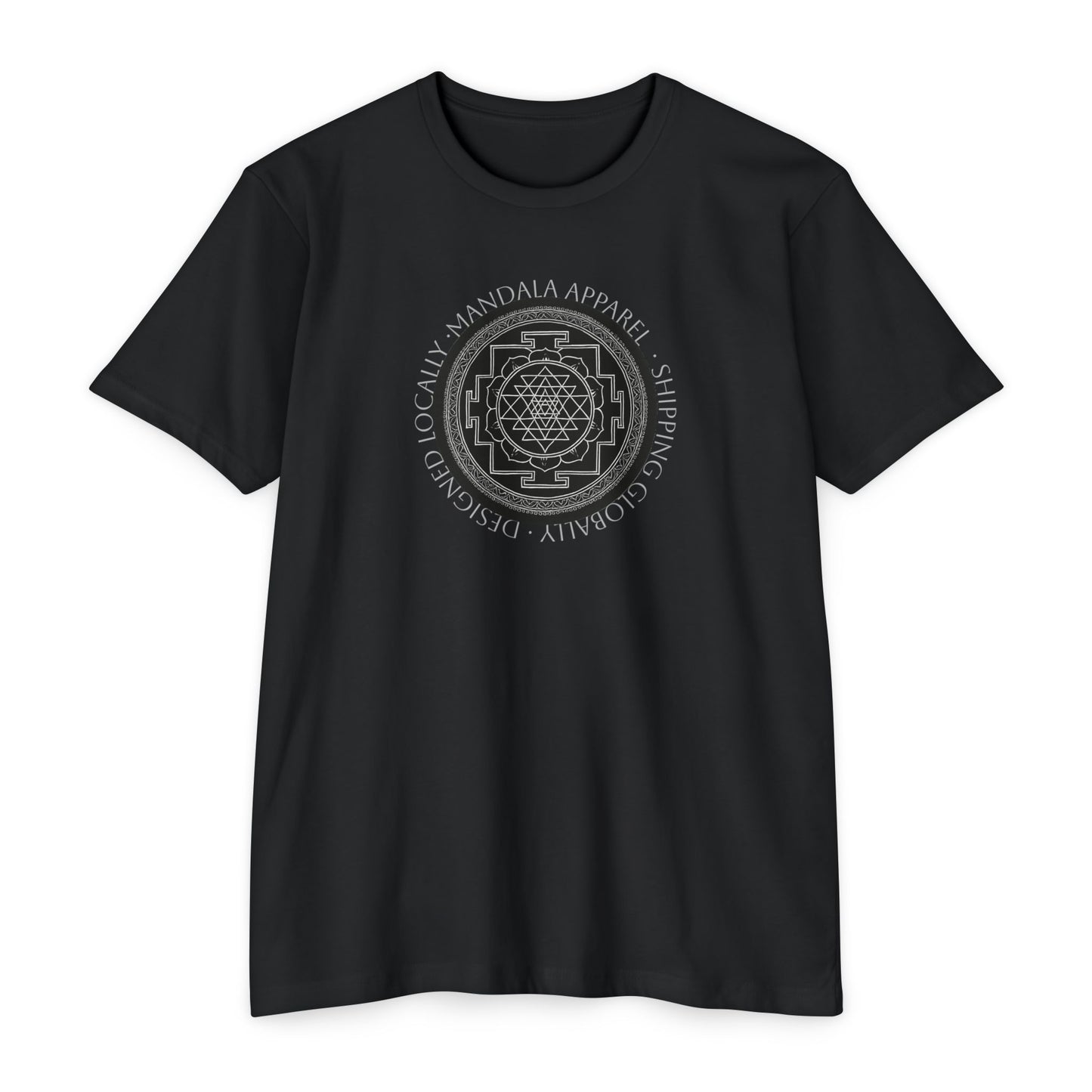 Mandala Unisex T-Shirt, Tranquil Spirit Tee for Meditation, Yoga, Mindfulness Gift, Casual Wear, Spiritual Fashion