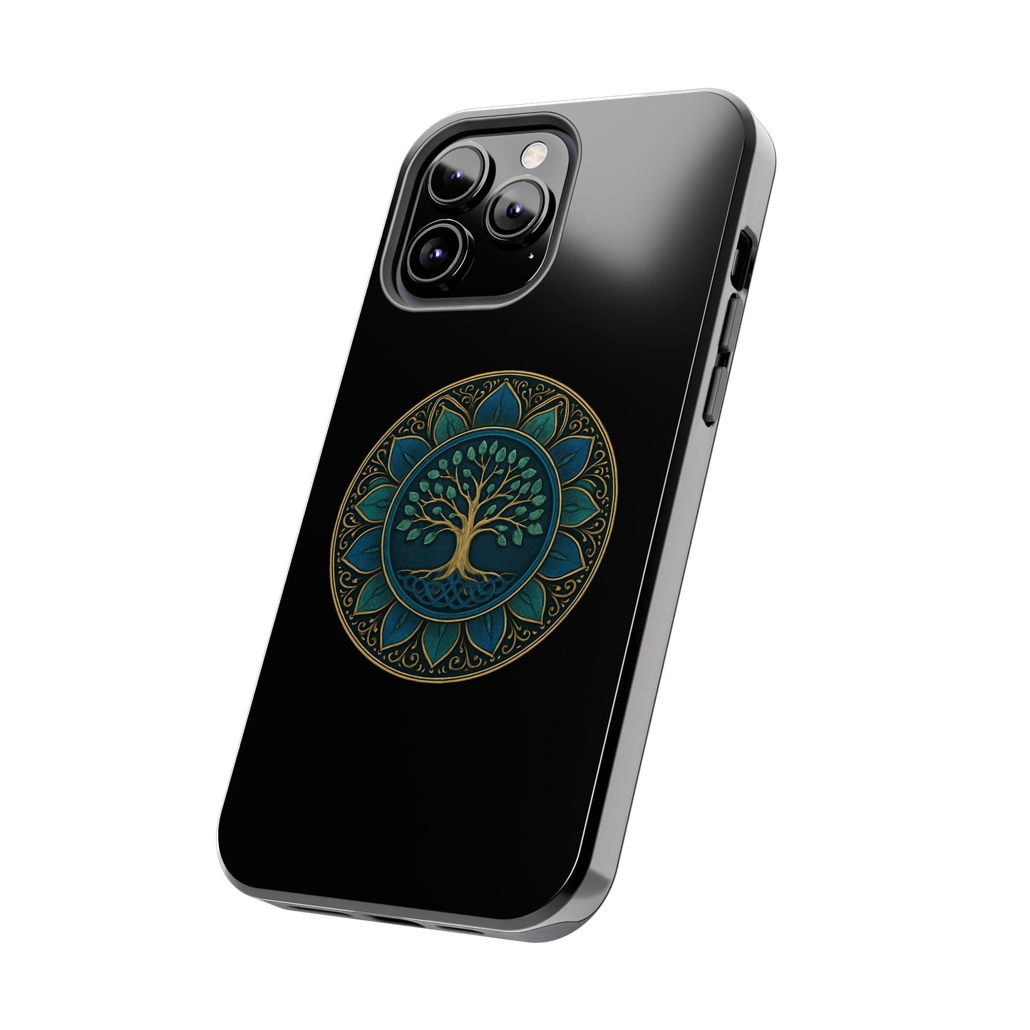Stylish Tough Phone Cases with Tree of Life Design, Durable Phone Cover, Bohemian Gift, Eco-Friendly Accessory, Unique Case