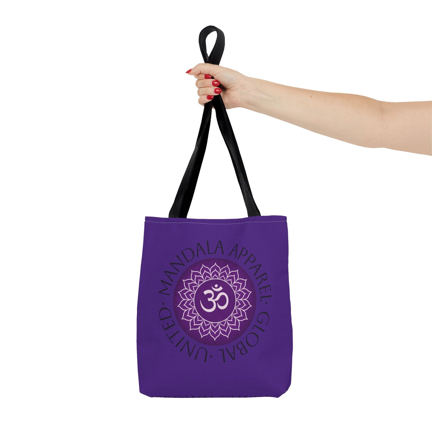 Crown Chakra Tote Bag - Spiritual Eco-Friendly Shopping Bag