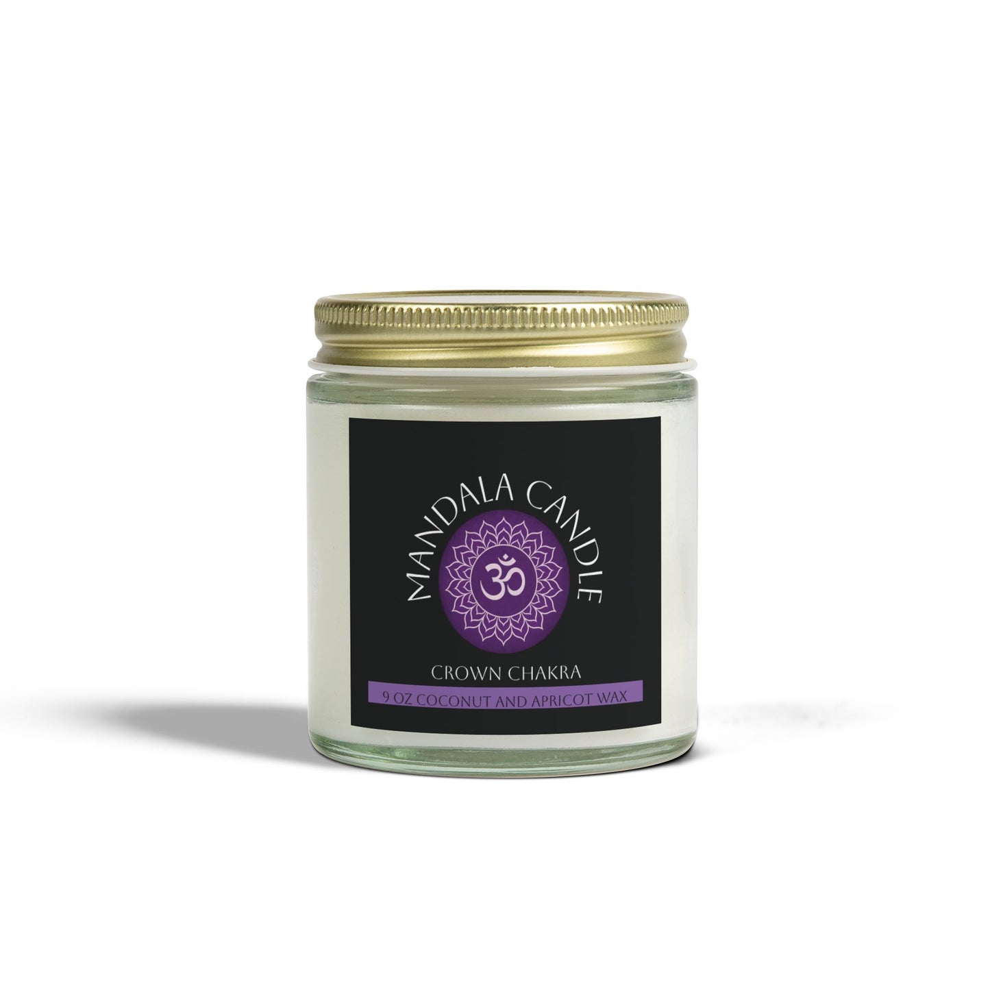Mandala Crown Chakra Scented Candle,